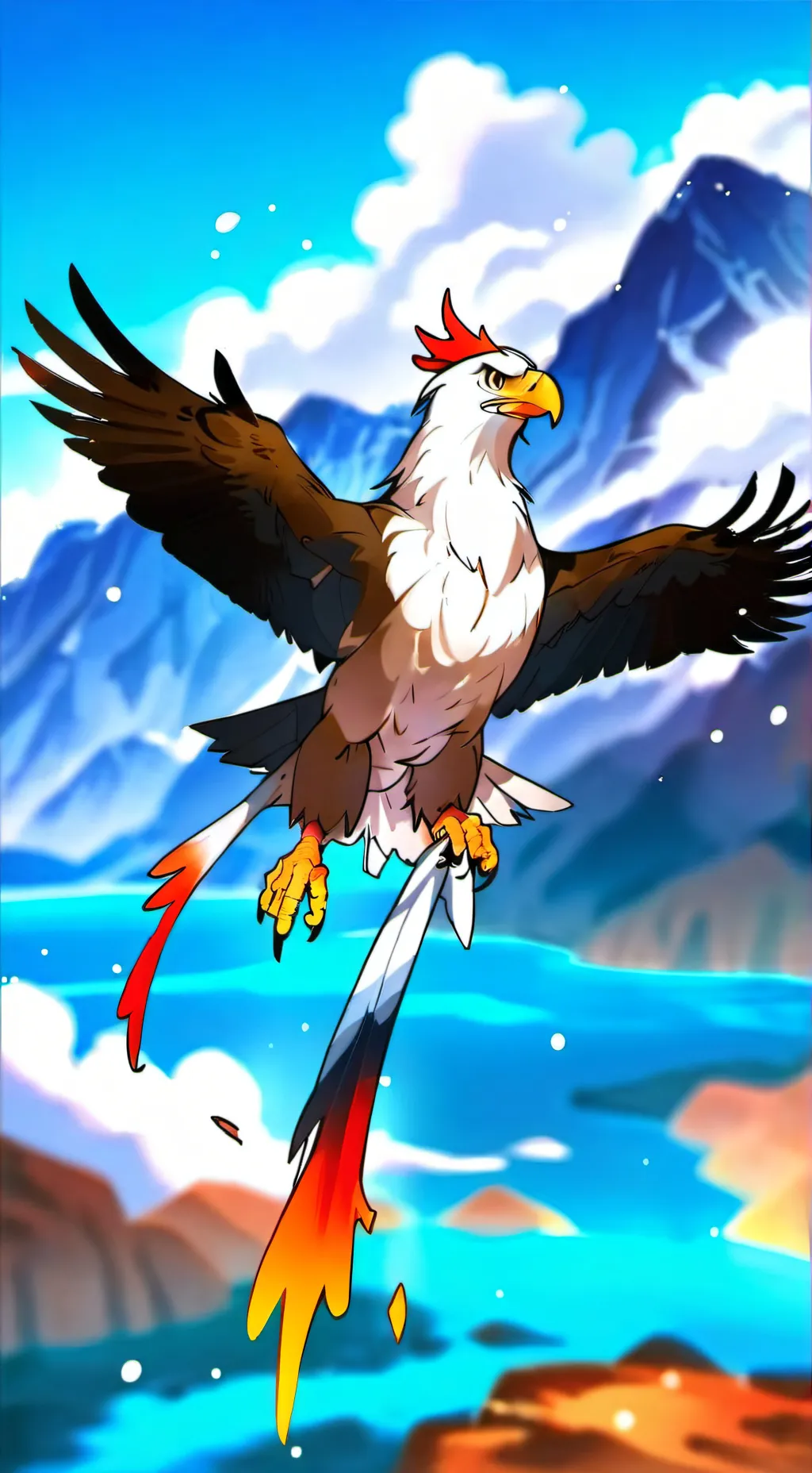 ai character: omz crew 🤣 background