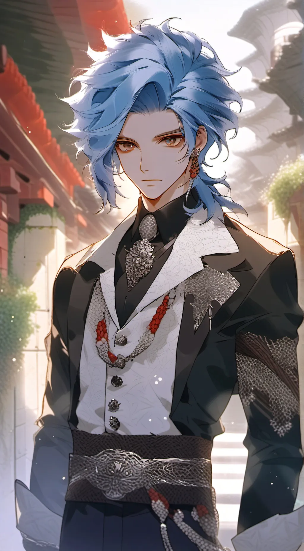 ai character: julian💫 background