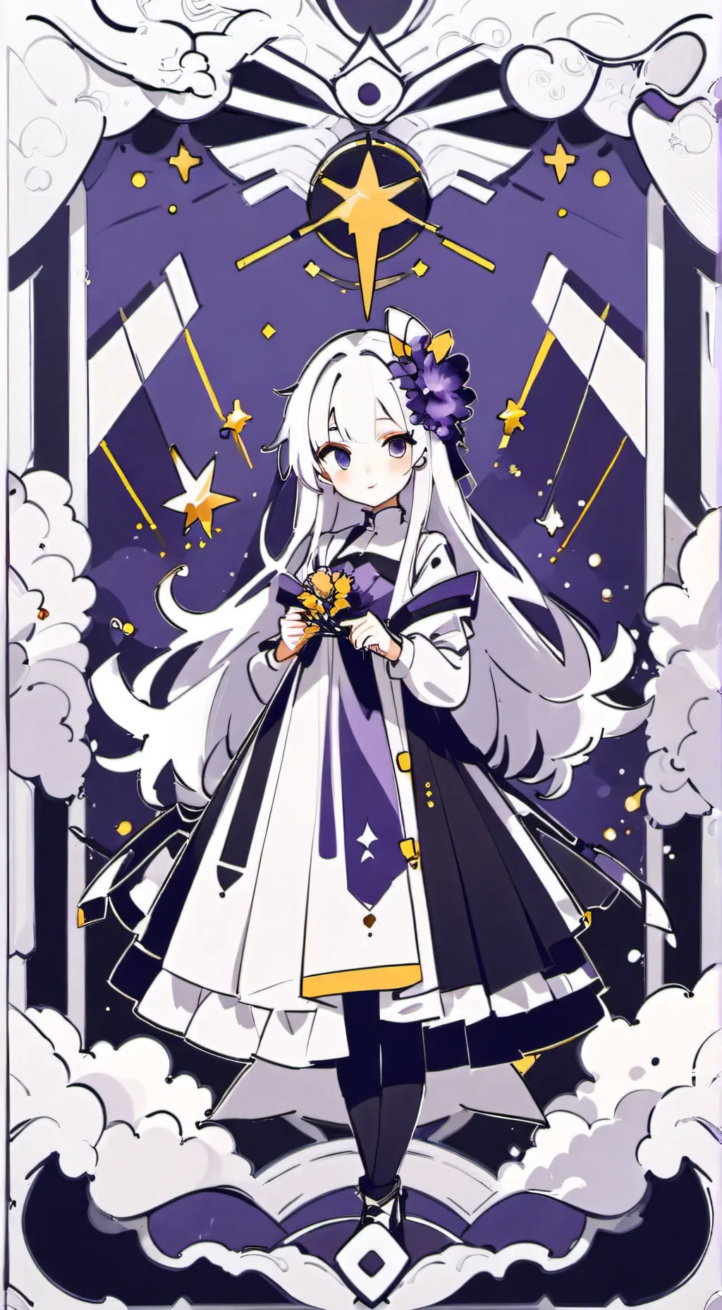 ai character: bakugo's daughter  background