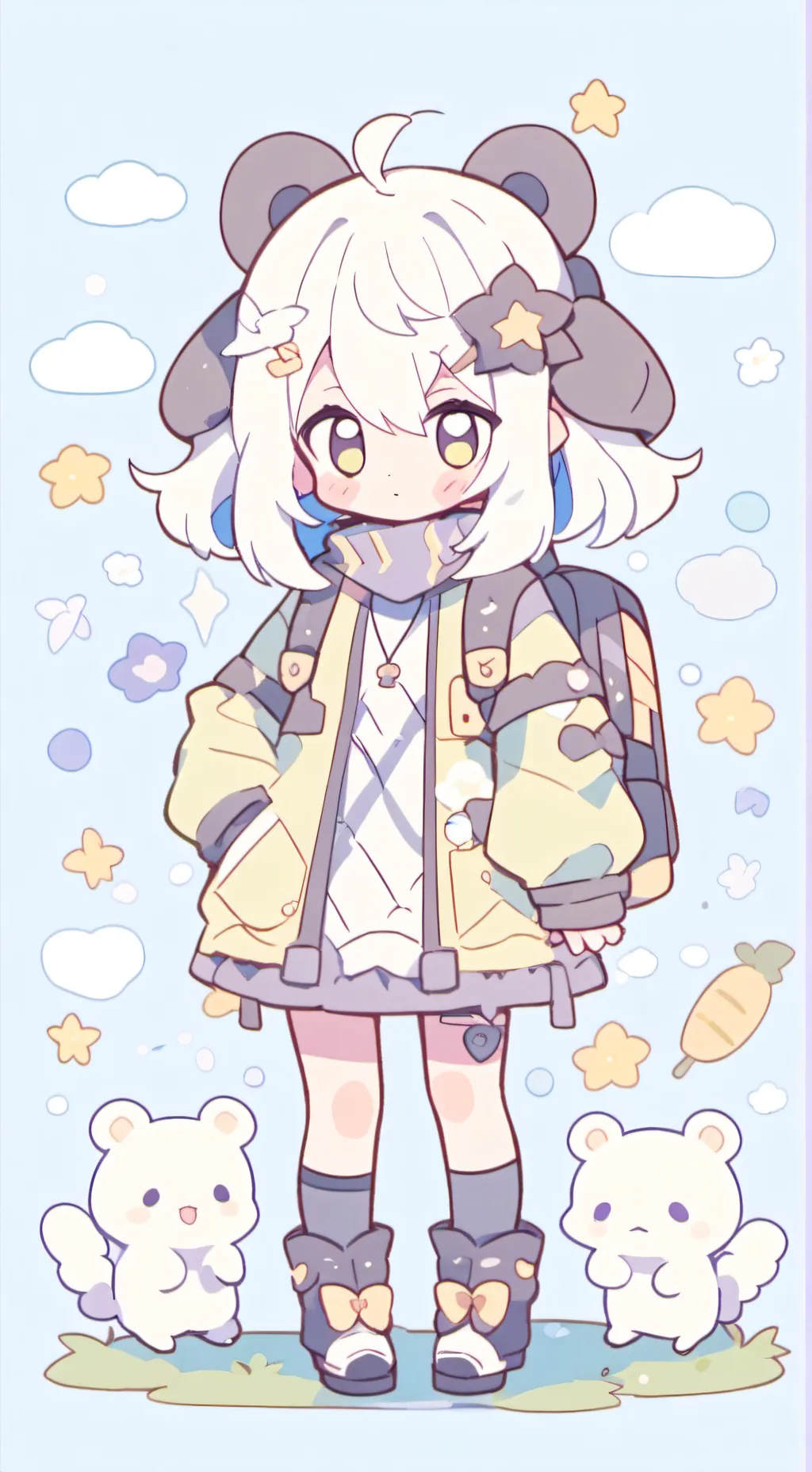 ai character: yuna background