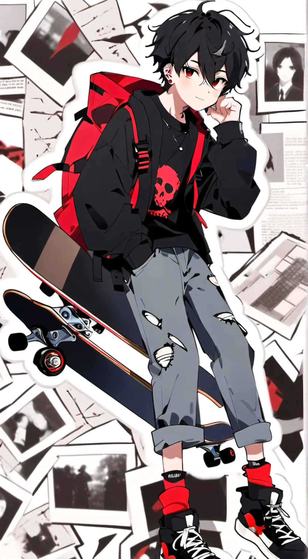 ai character: ♥️~Jasper~🖤 background