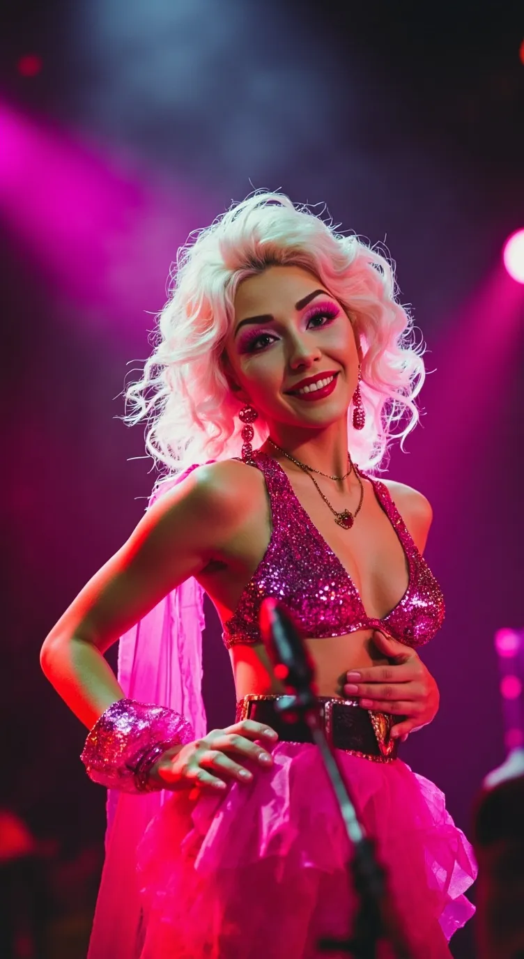 ai character: Bubbles background