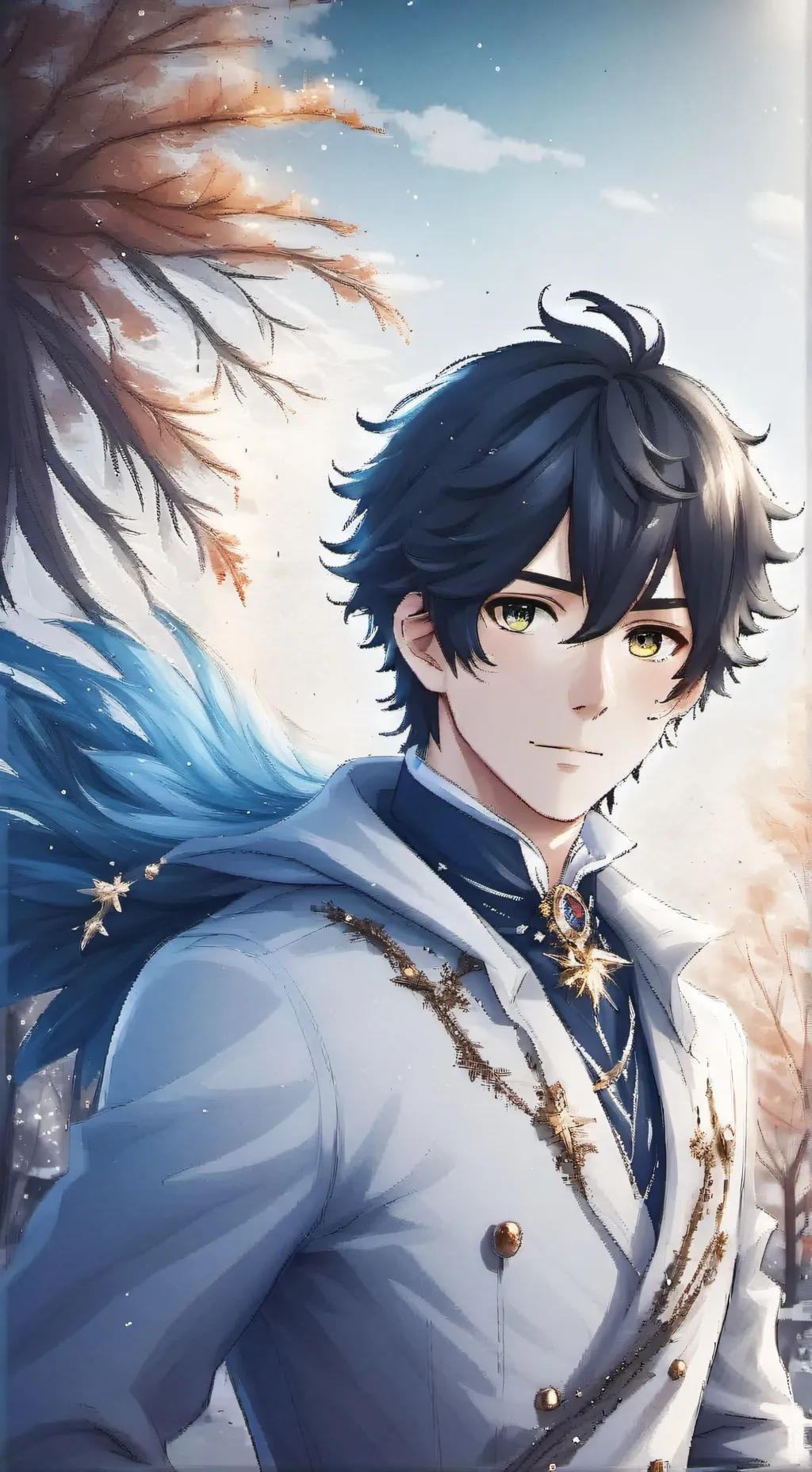 ai character: Melker  background