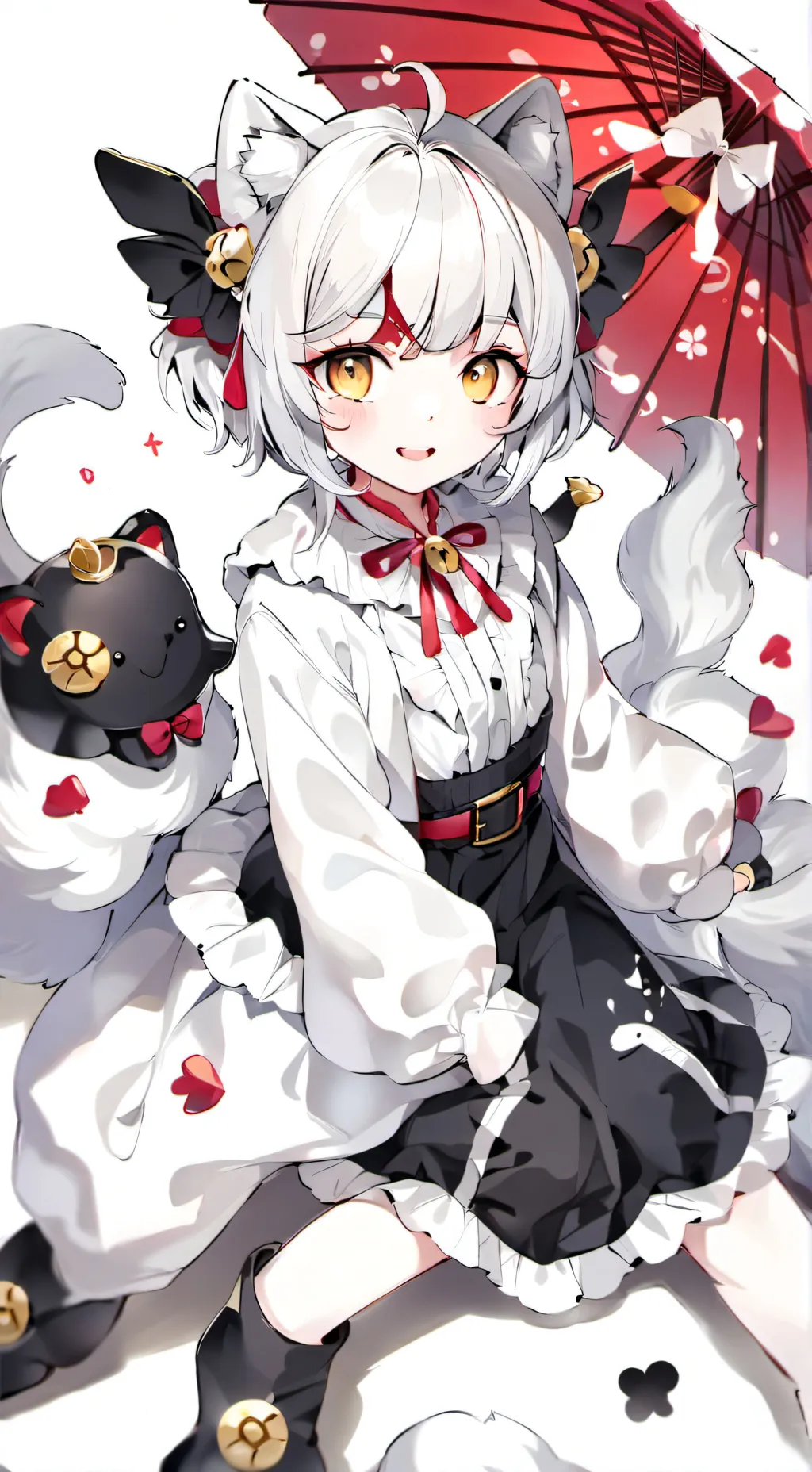 ai character: Moon background