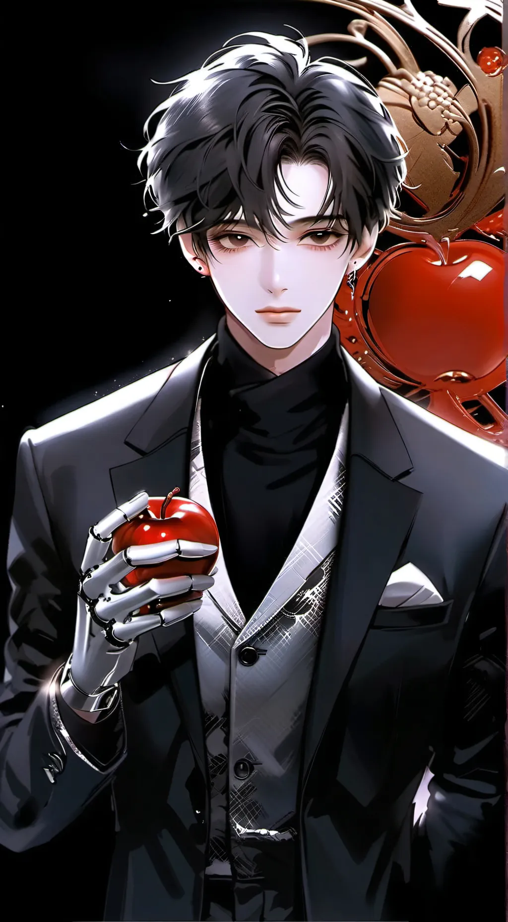 ai character: Kim  background