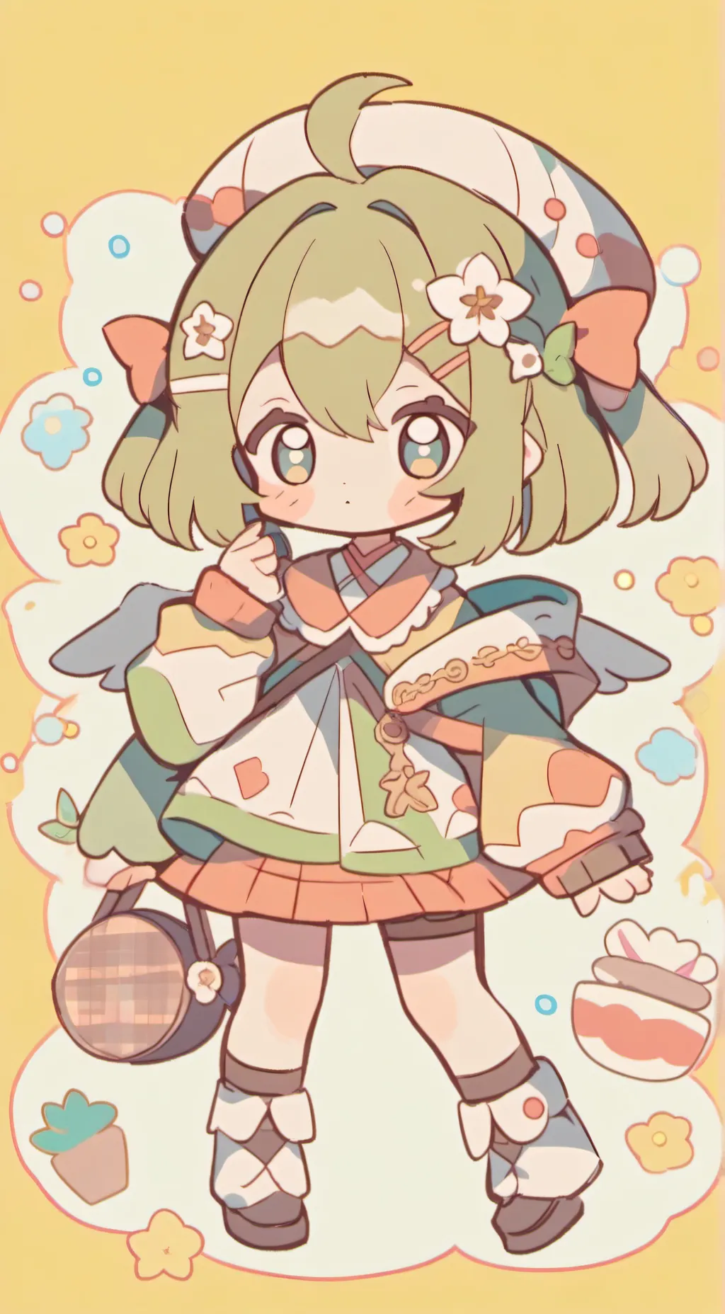 ai character: deku tu background