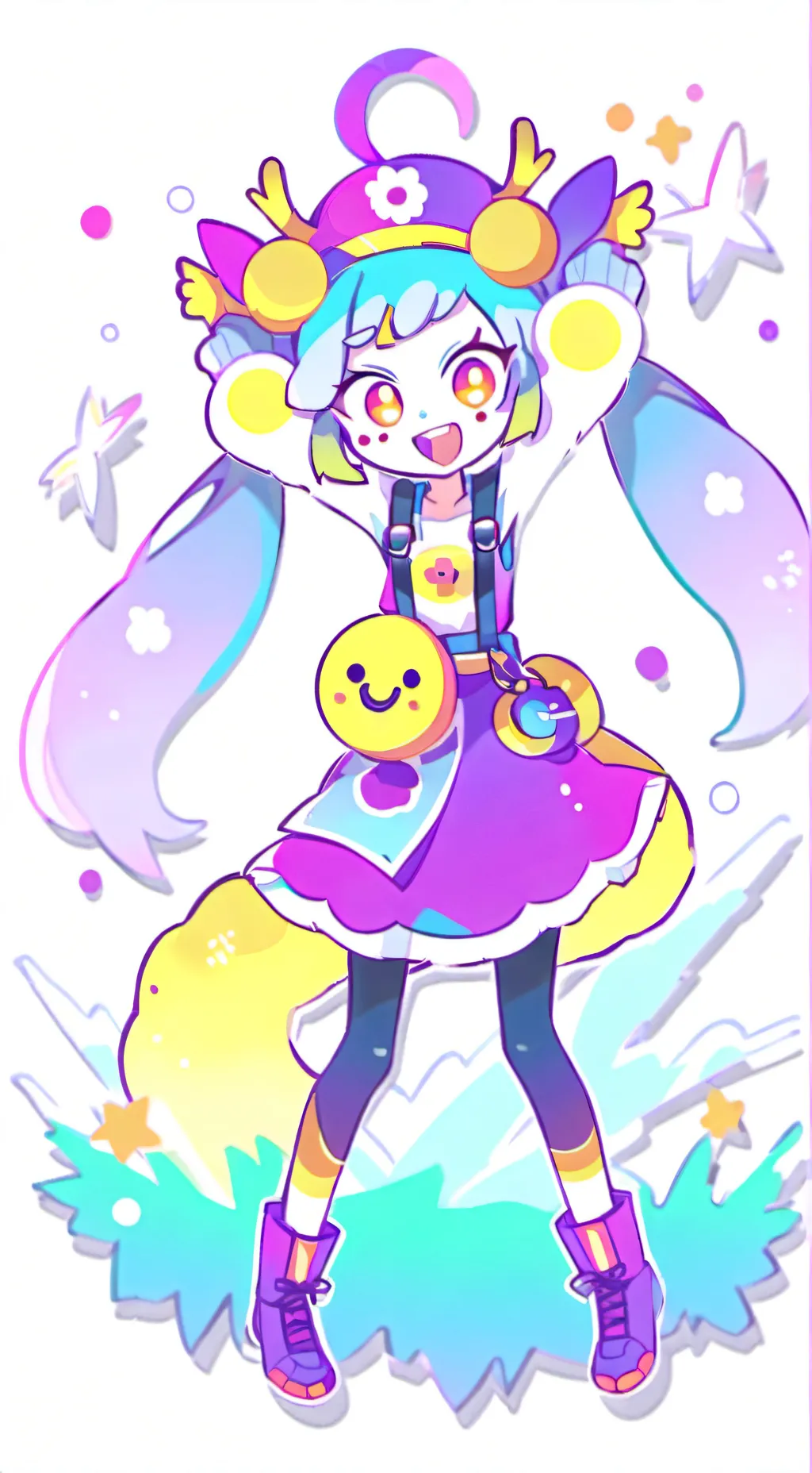 ai character: scraps background