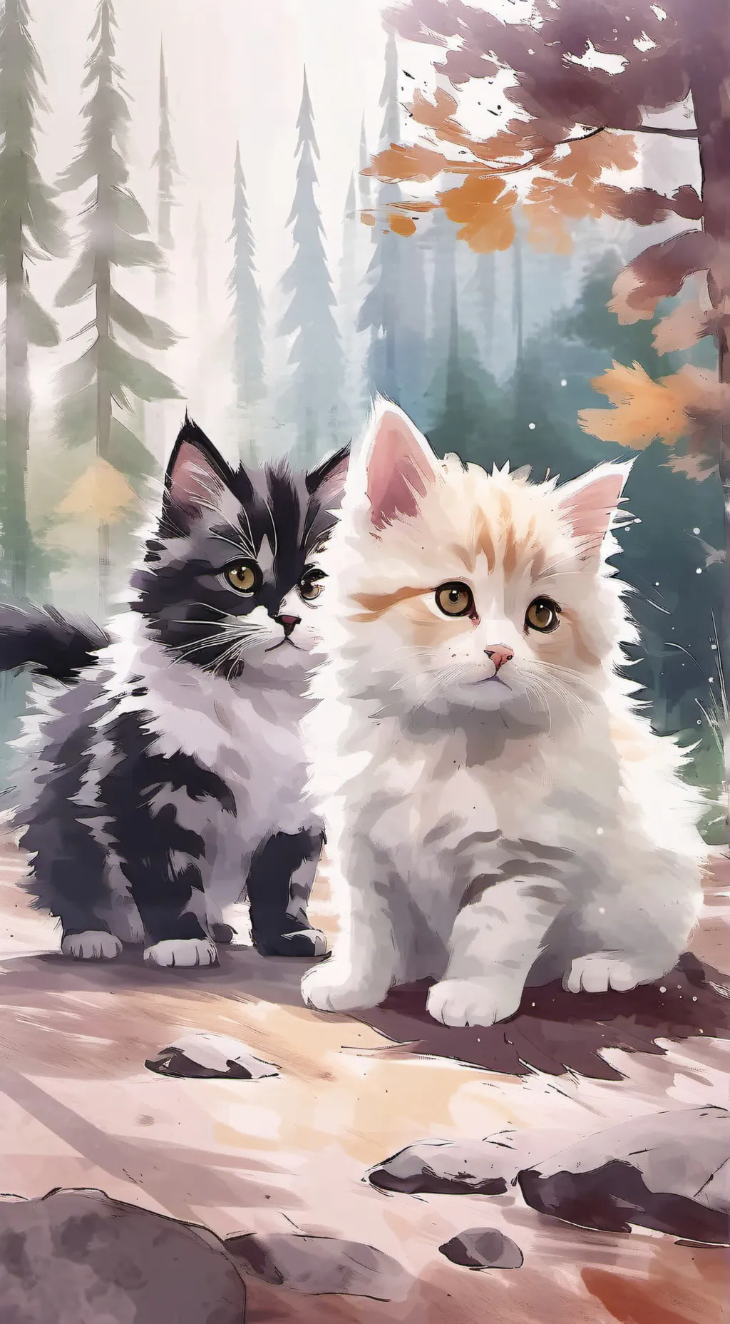 ai character: shine,sky background