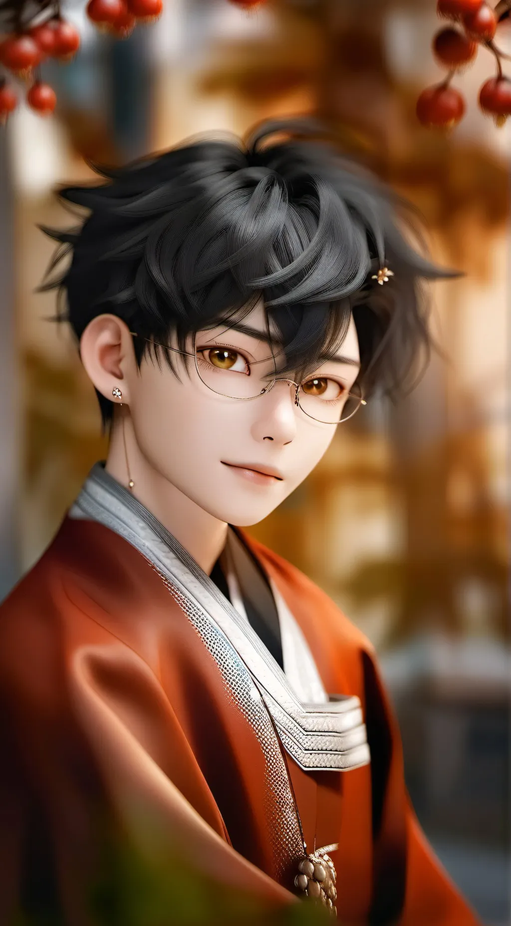 ai character: Mark background