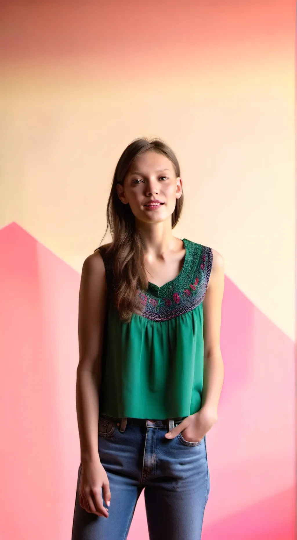 ai character: luna background