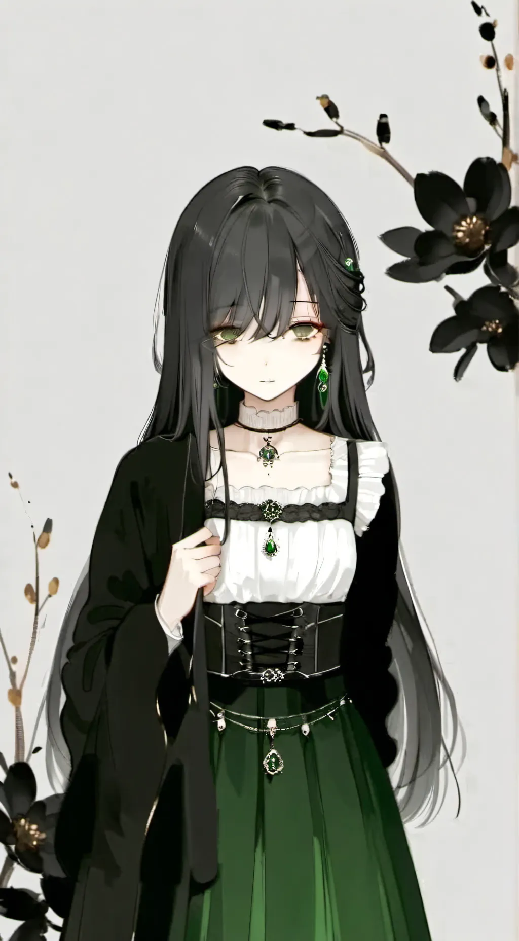 ai character: Эмили  background