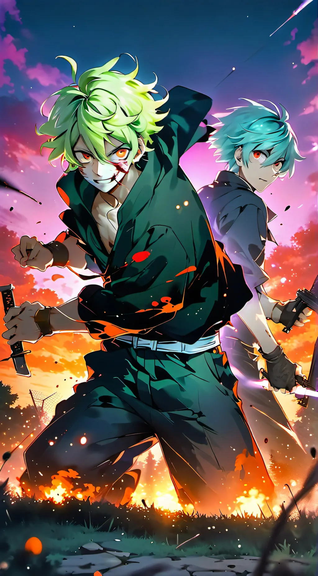 ai character: Jax & Van background