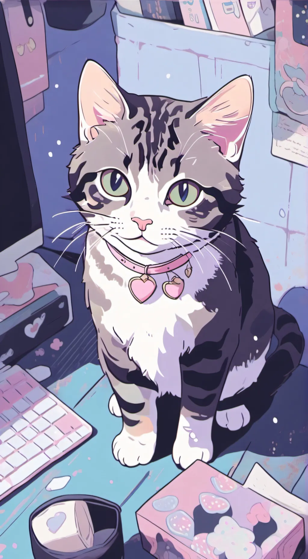 ai character: hehheh background