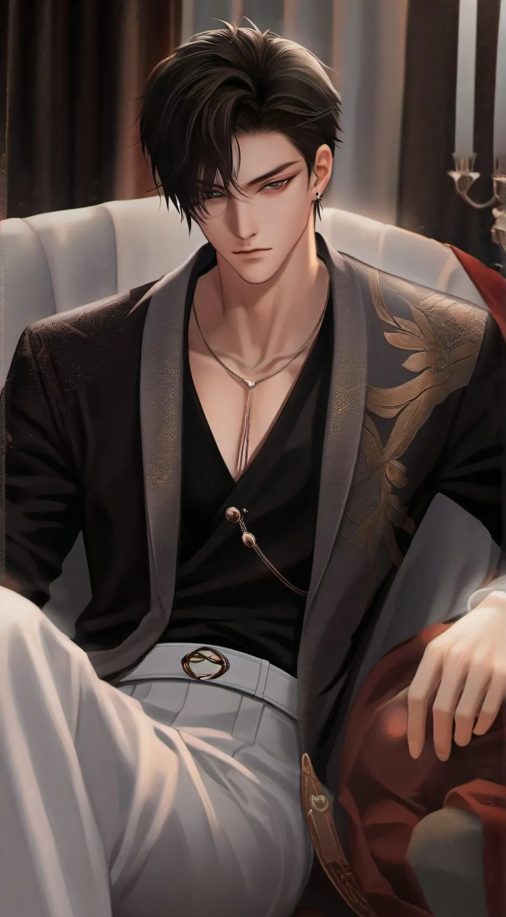 ai character: °•~poй~•° background