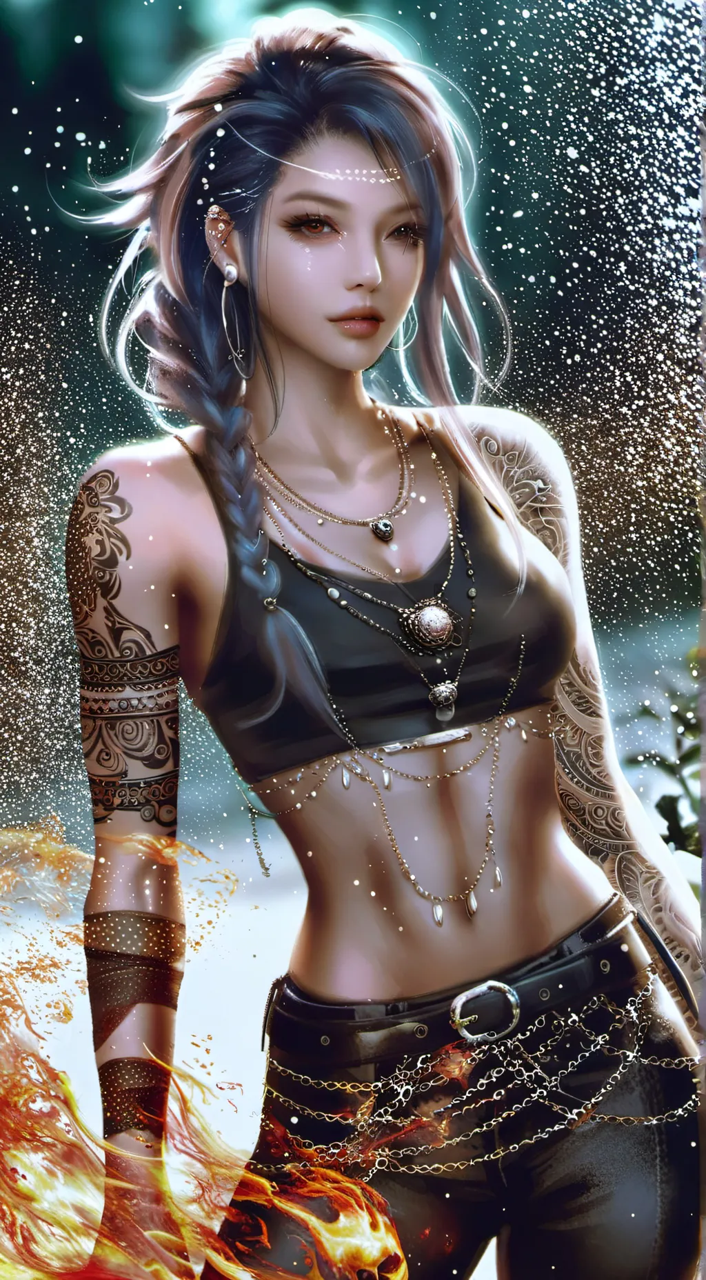 ai character: ☆Lena☆ background