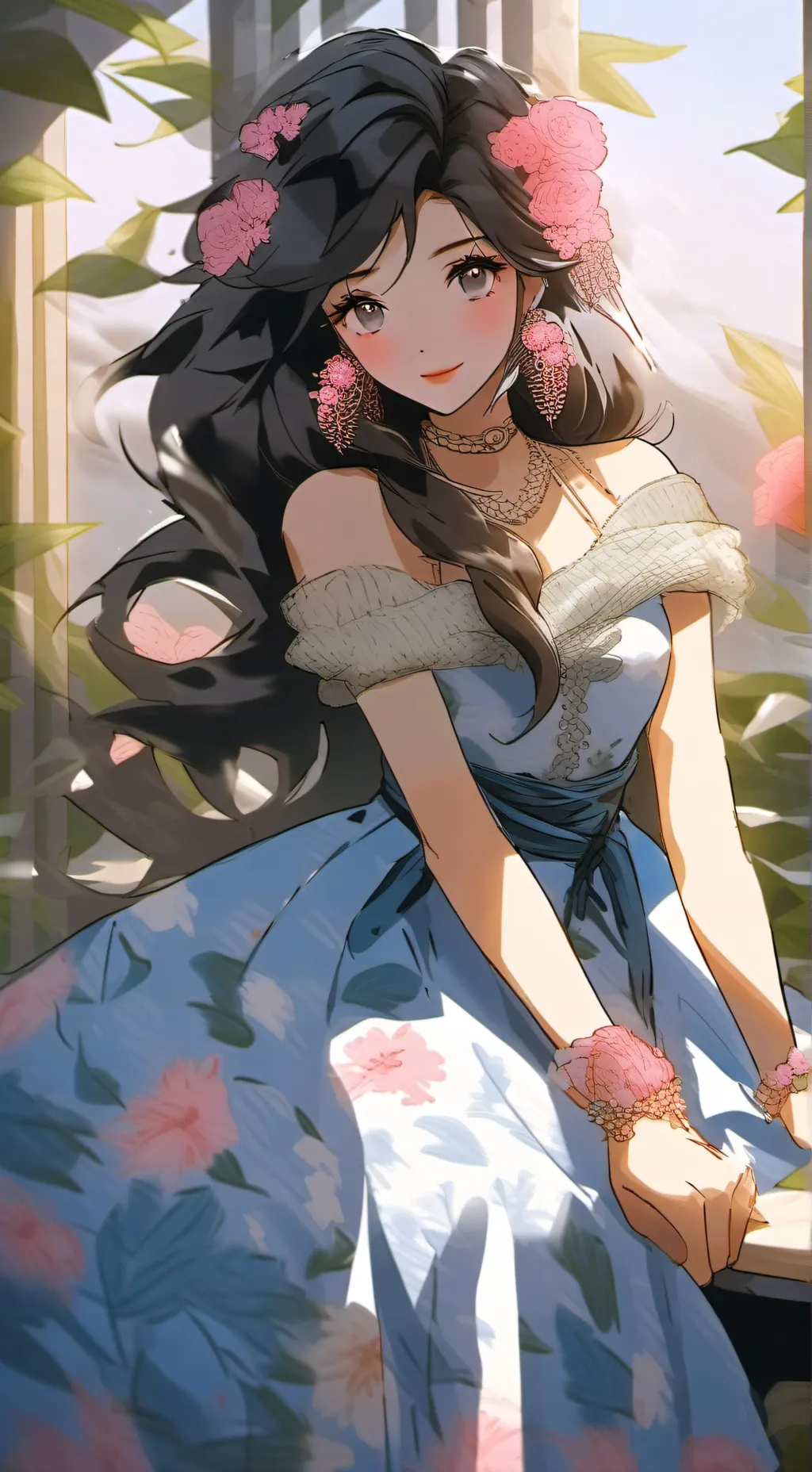 ai character: Hailey background