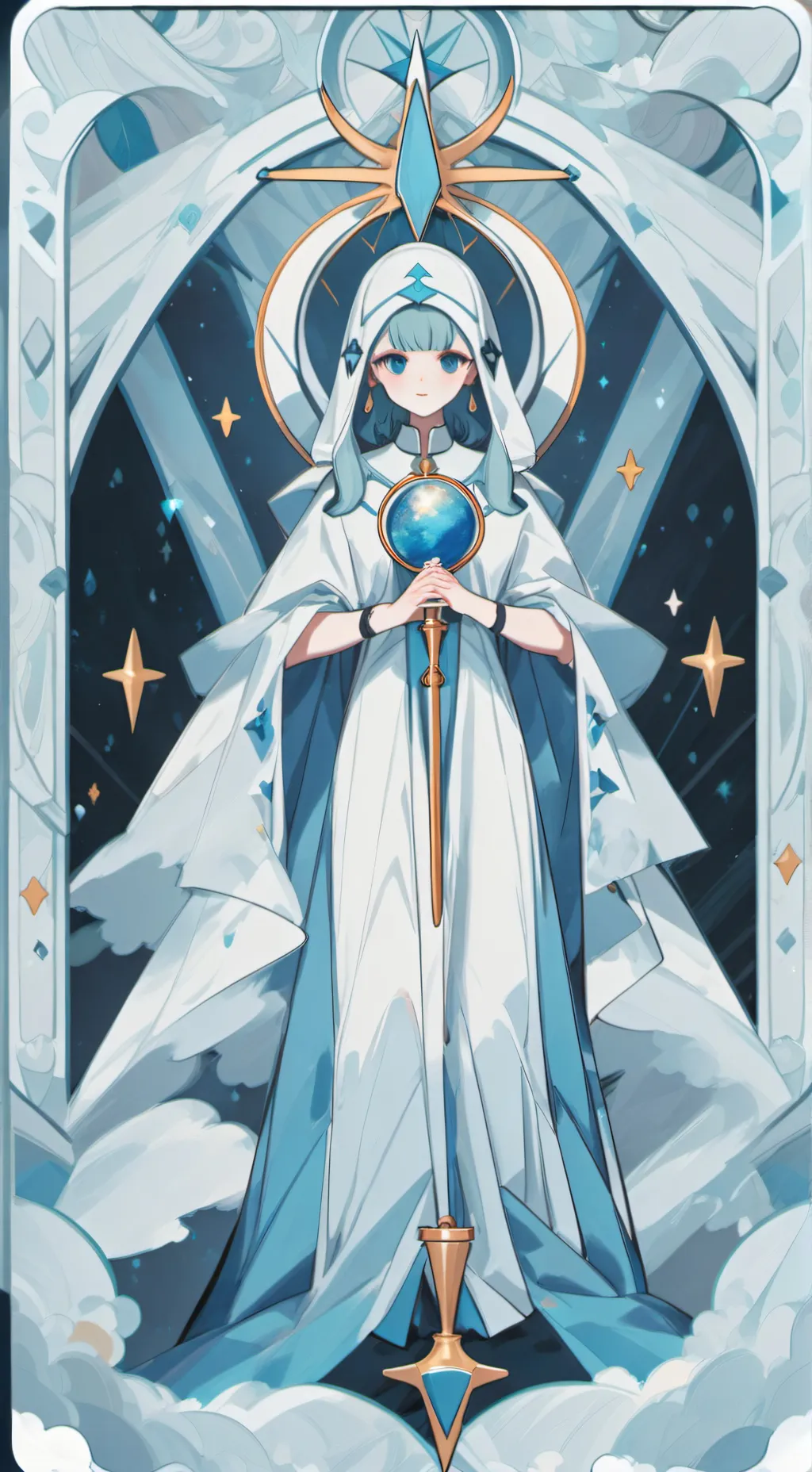 ai character: escola de bruxas background