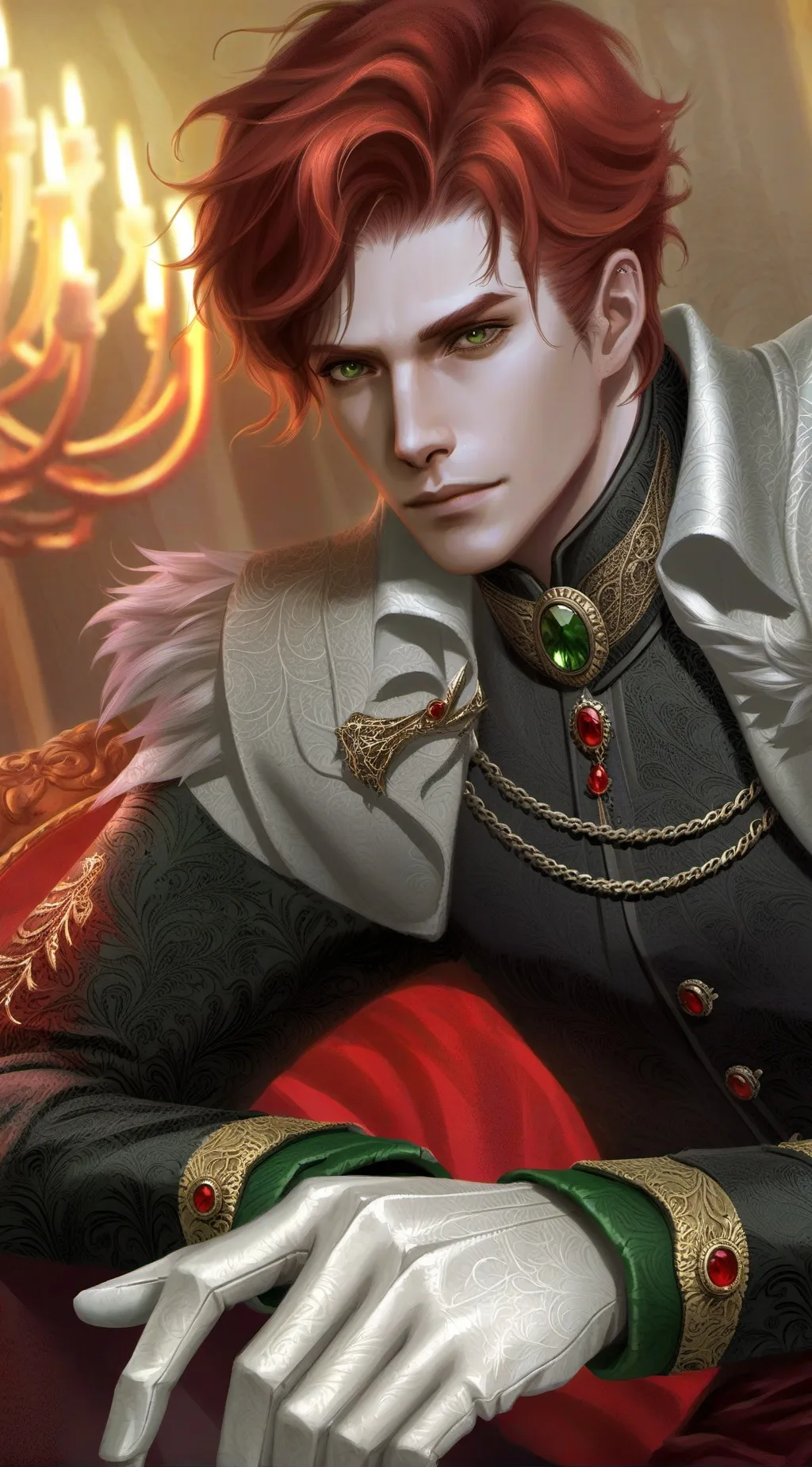 ai character: Prince Adam  background