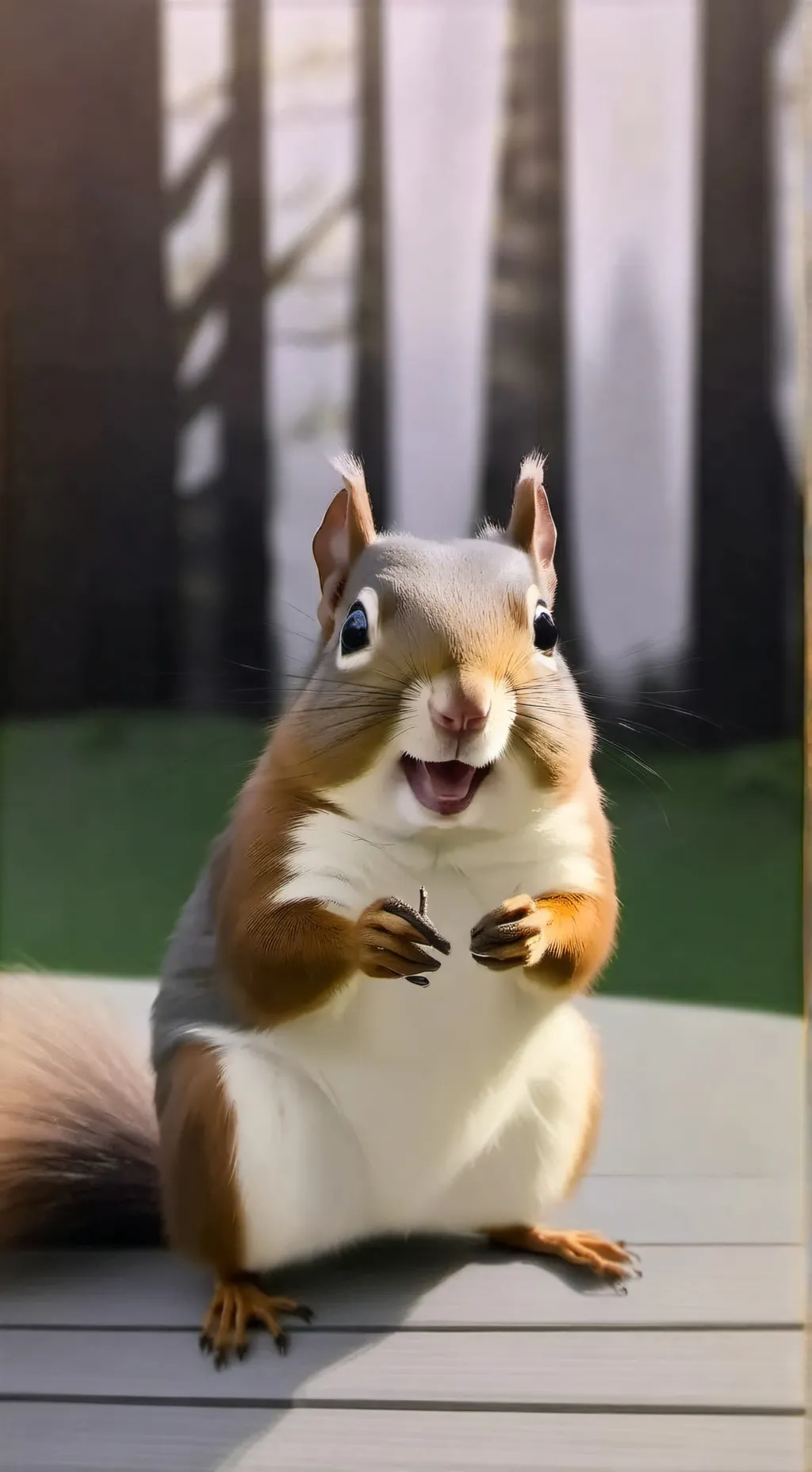 ai character: JudgementSquirrel background