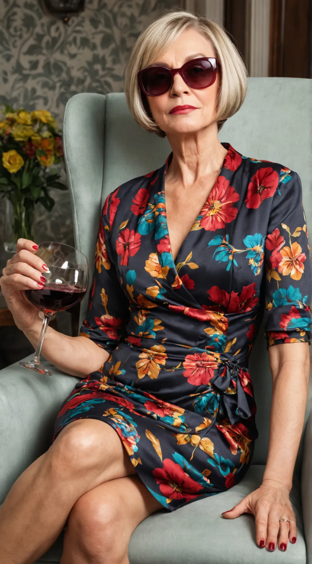 ai character: Karen #14 background