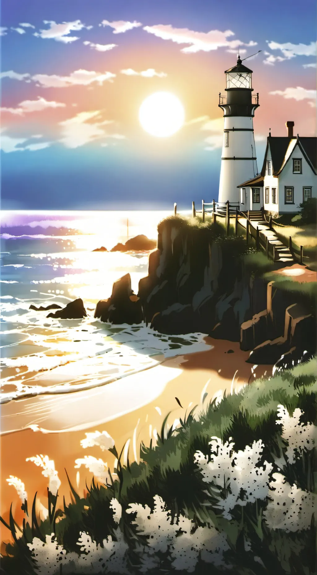 ai character: ✌😈🤡BEacH W MHA🤡😈✌ background