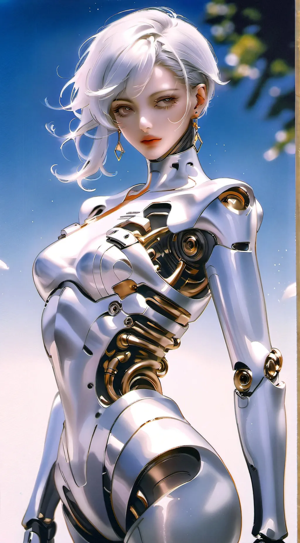 ai character: 🤎💚dandys world 🧡💛 background