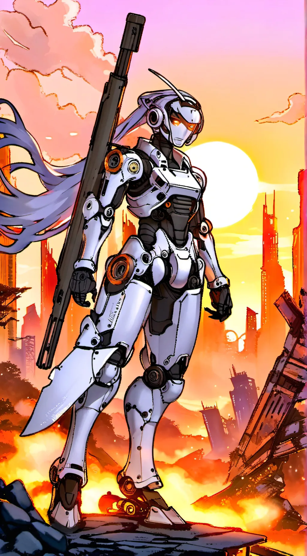 ai character: Electra background