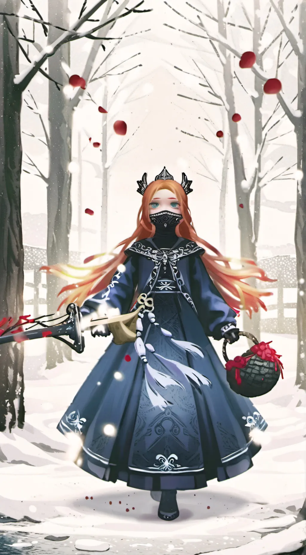 ai character: Milia background