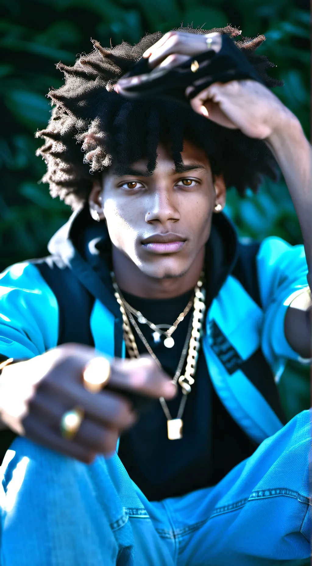 ai character: Elijah  background