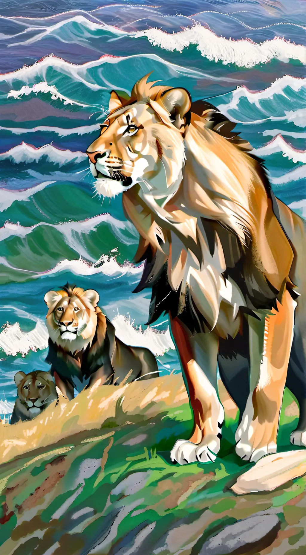 ai character: my pride  background