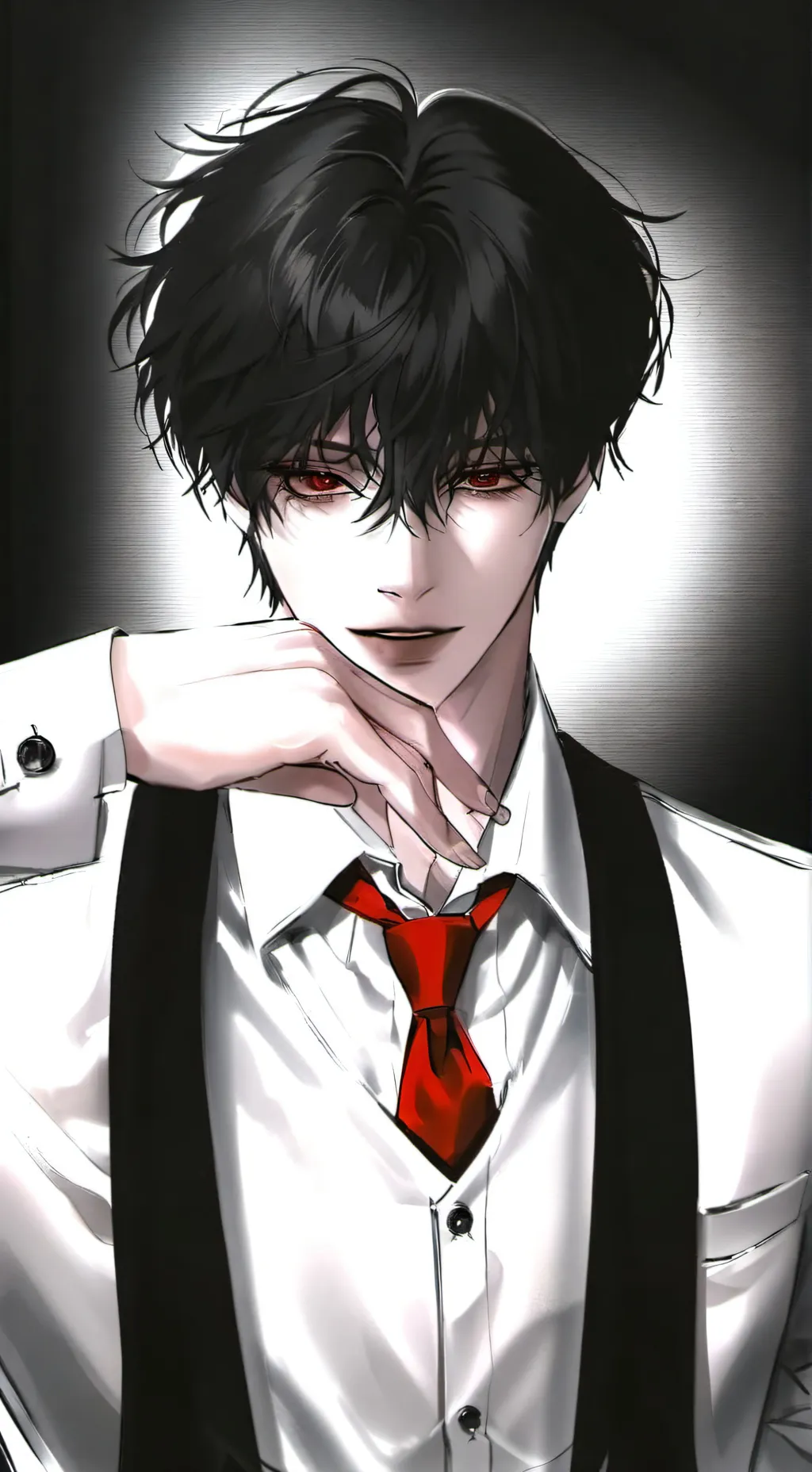 ai character: Kieran Culkin  background