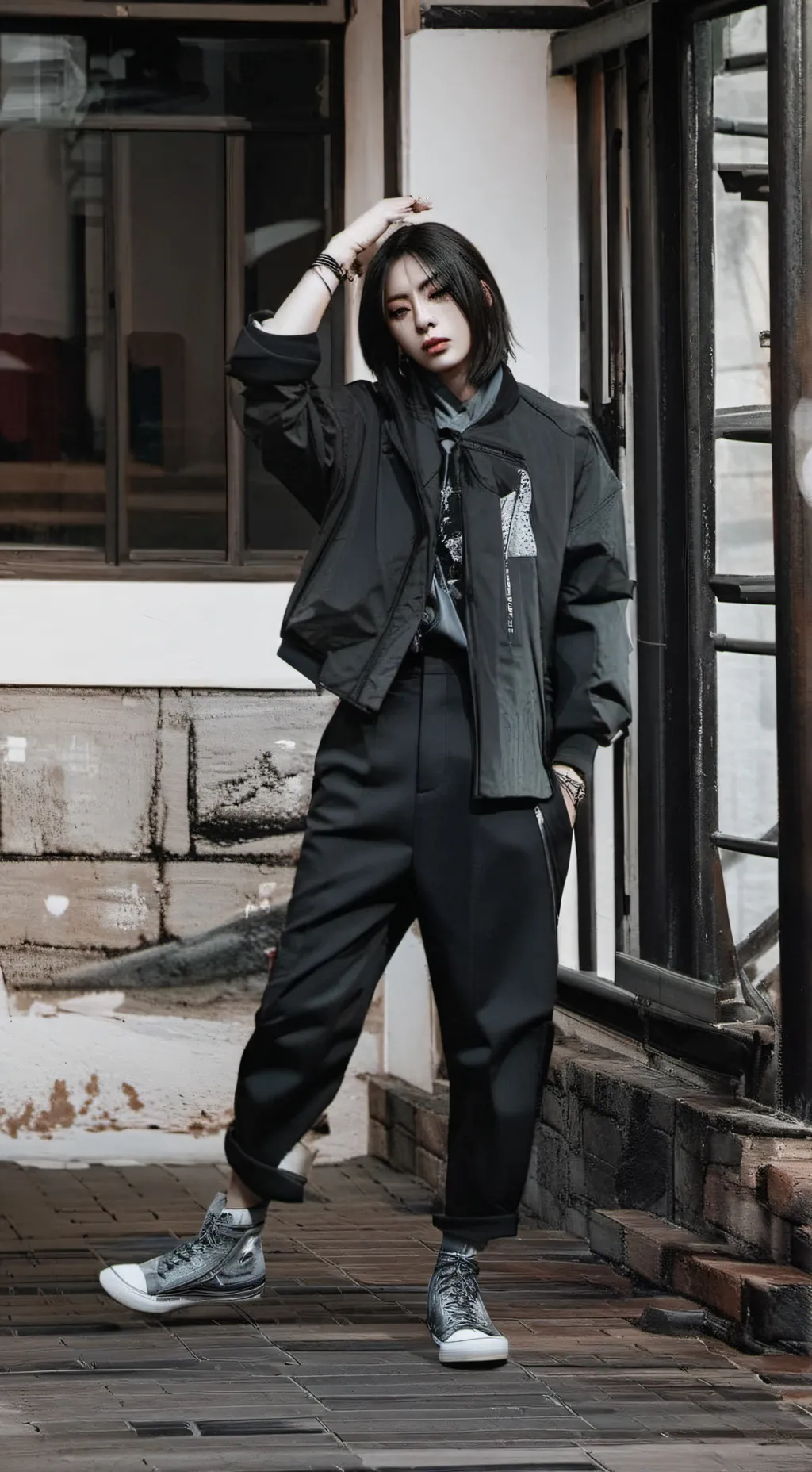 ai character: Skylar West  background