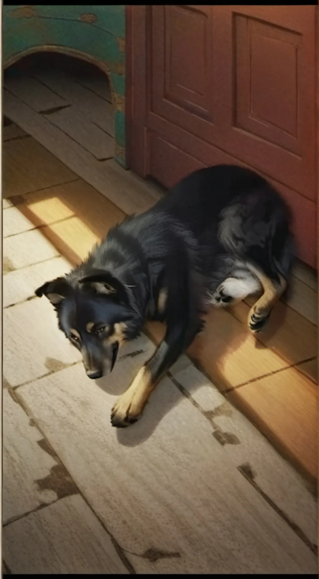 ai character: Magical World background