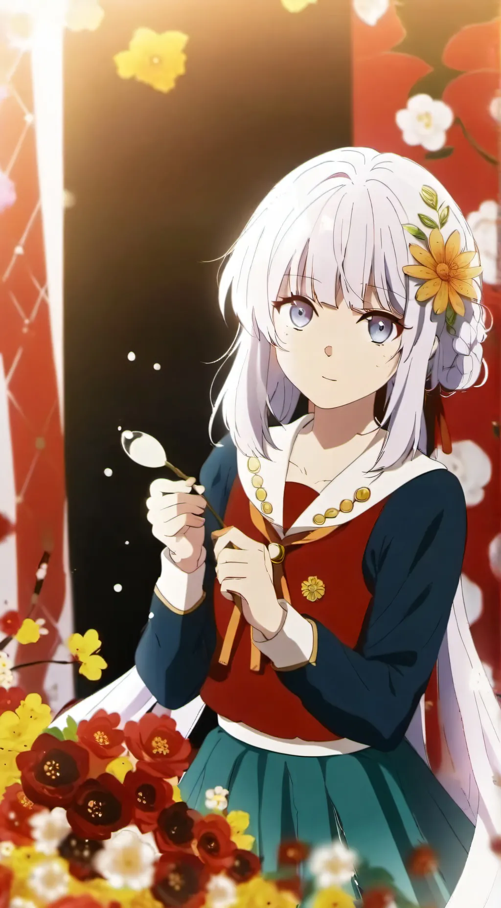 ai character: Arisu Sakayanagi background