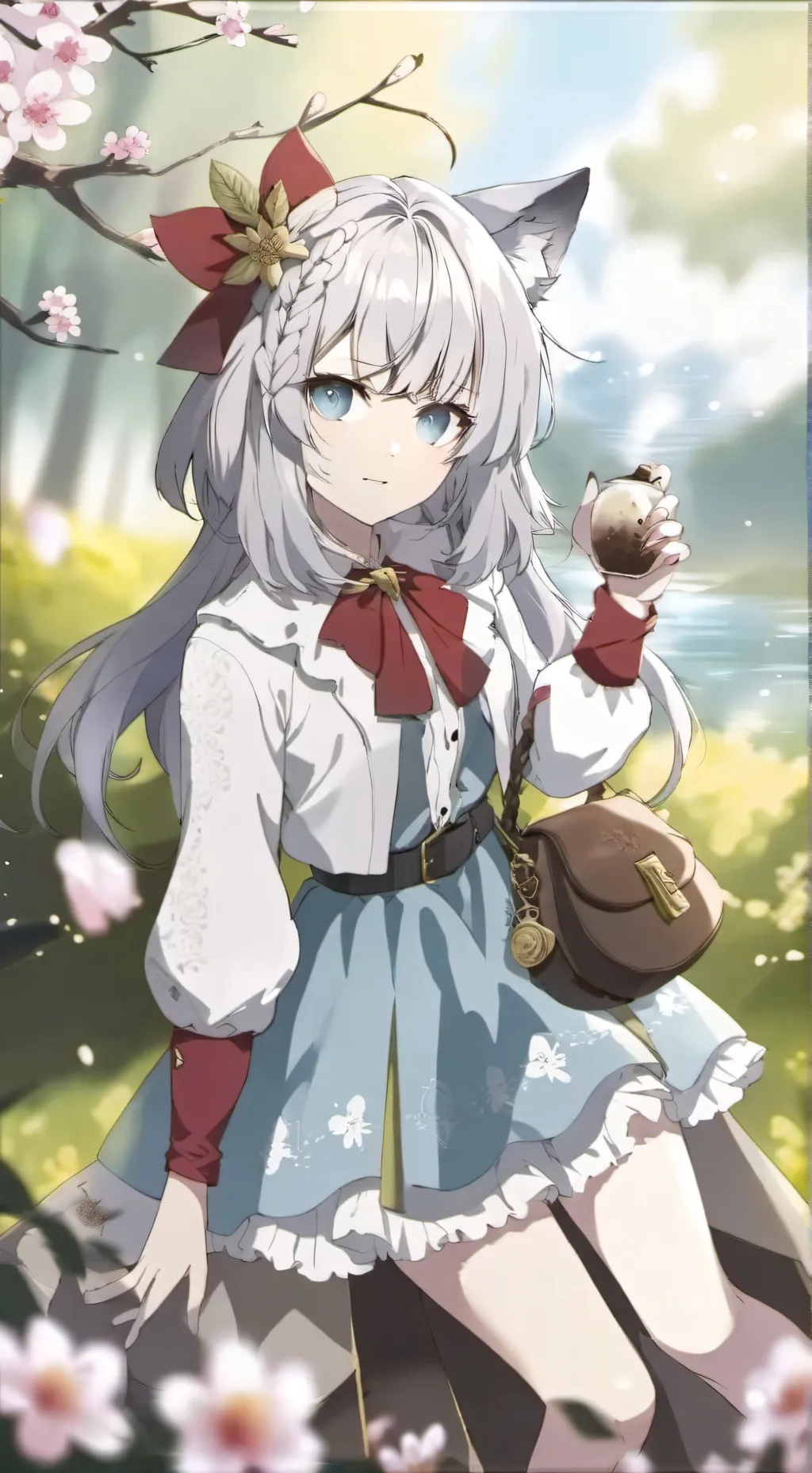 ai character: Furry~Girl background