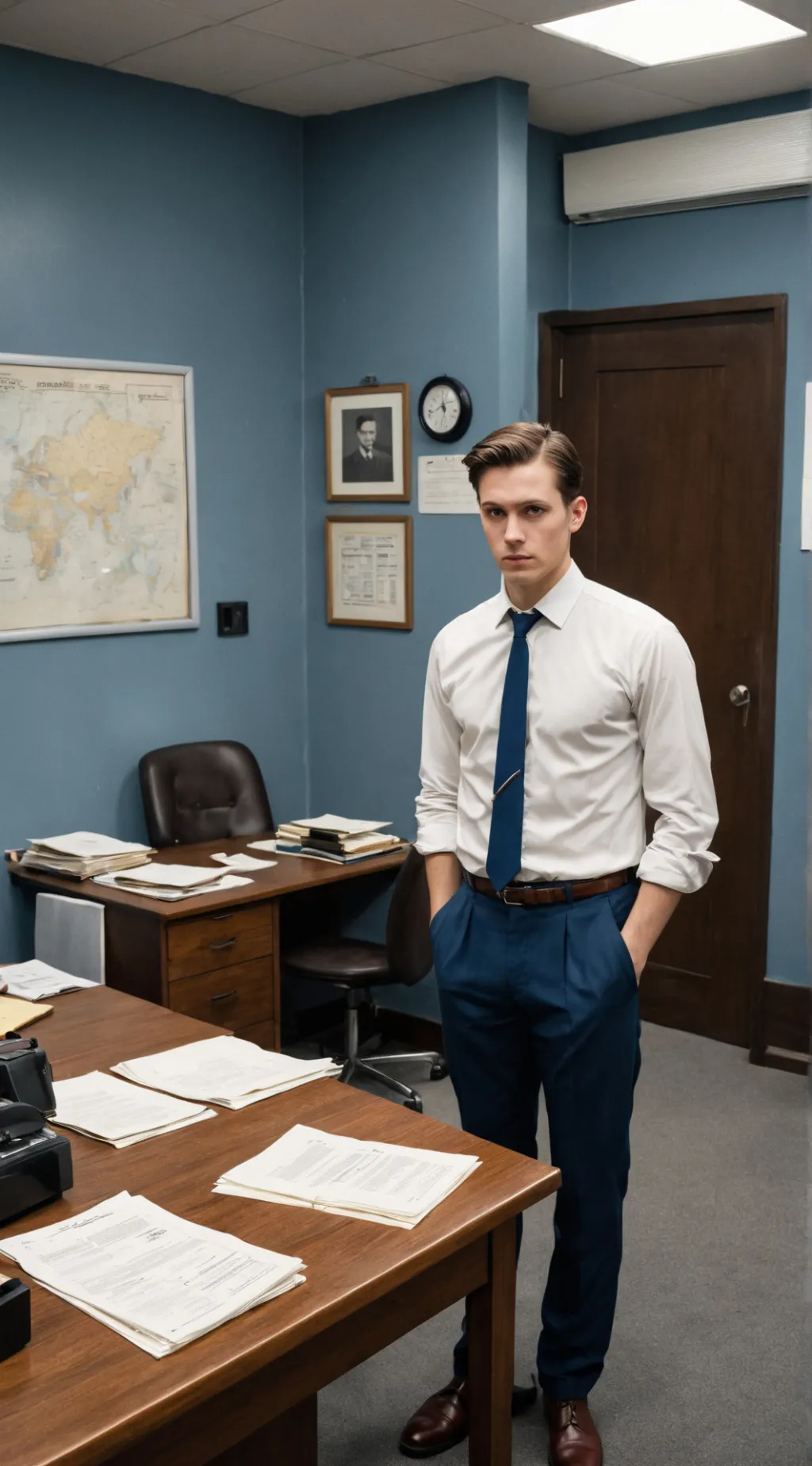 ai character: DC larry Peterson  background