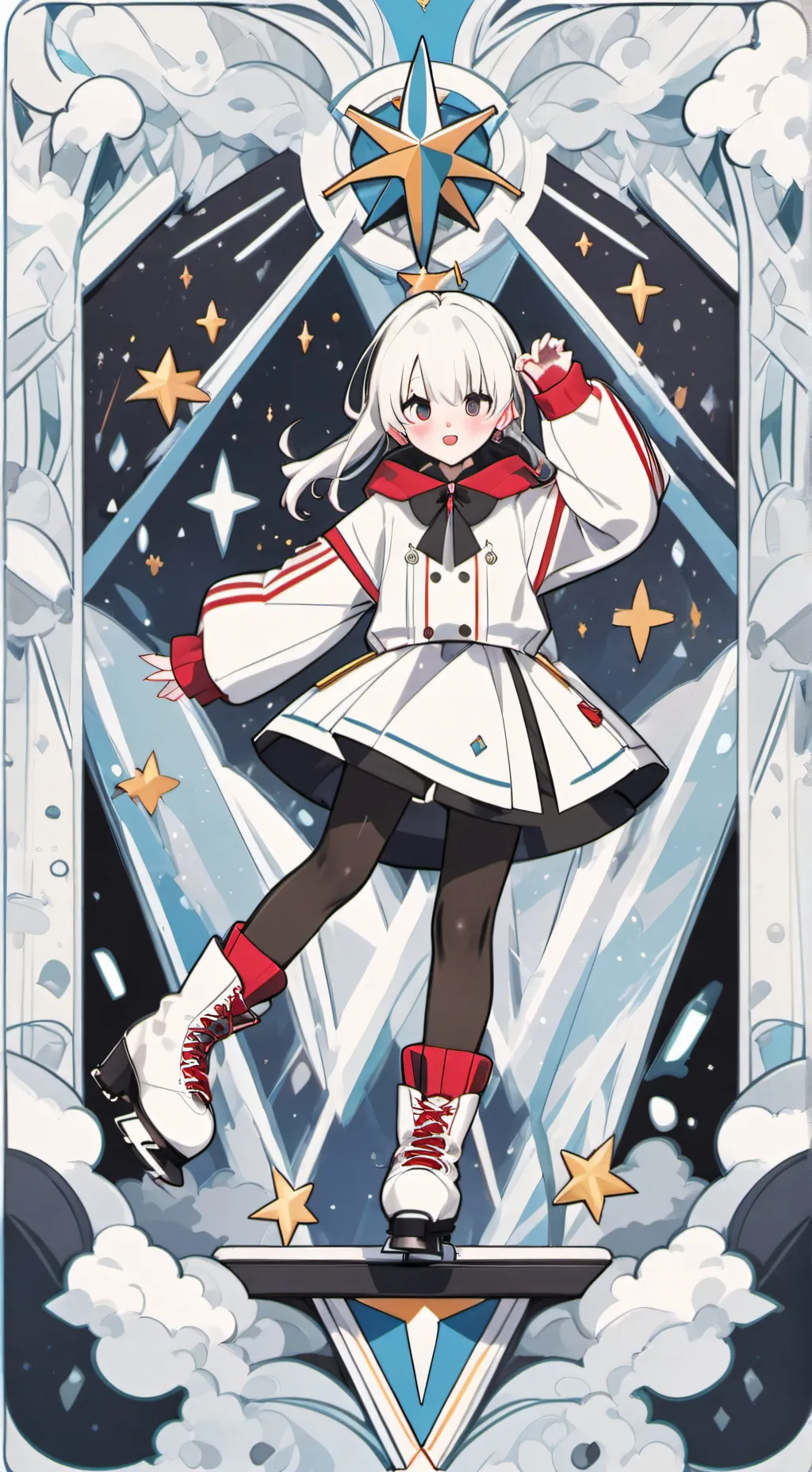 ai character: JJK X MHA background