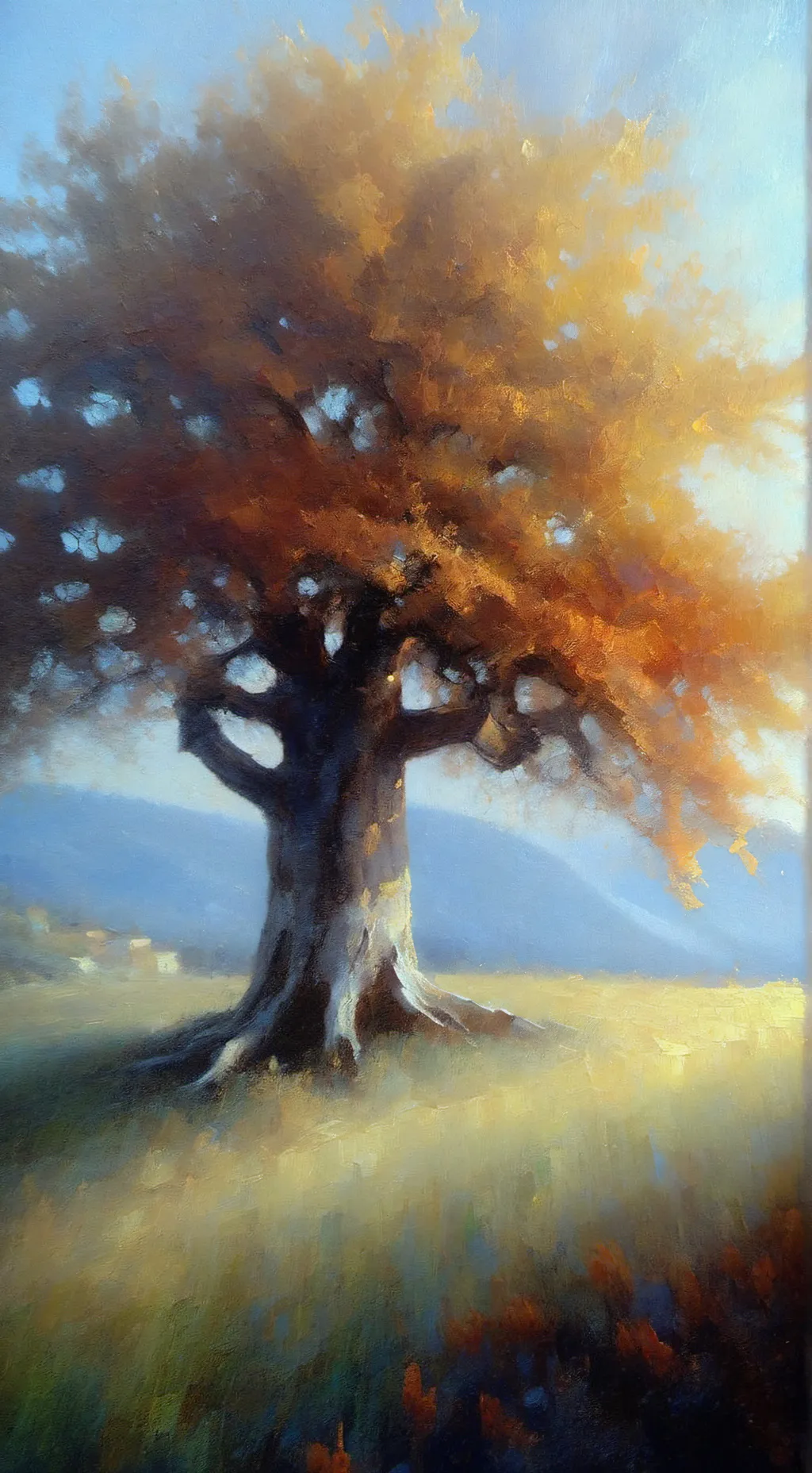 ai character: Dogpressed background