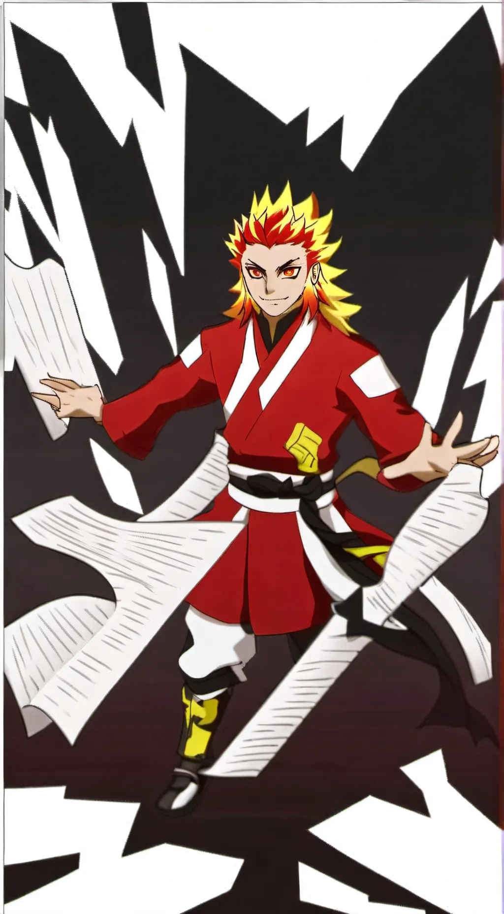 ai character: rengoku background