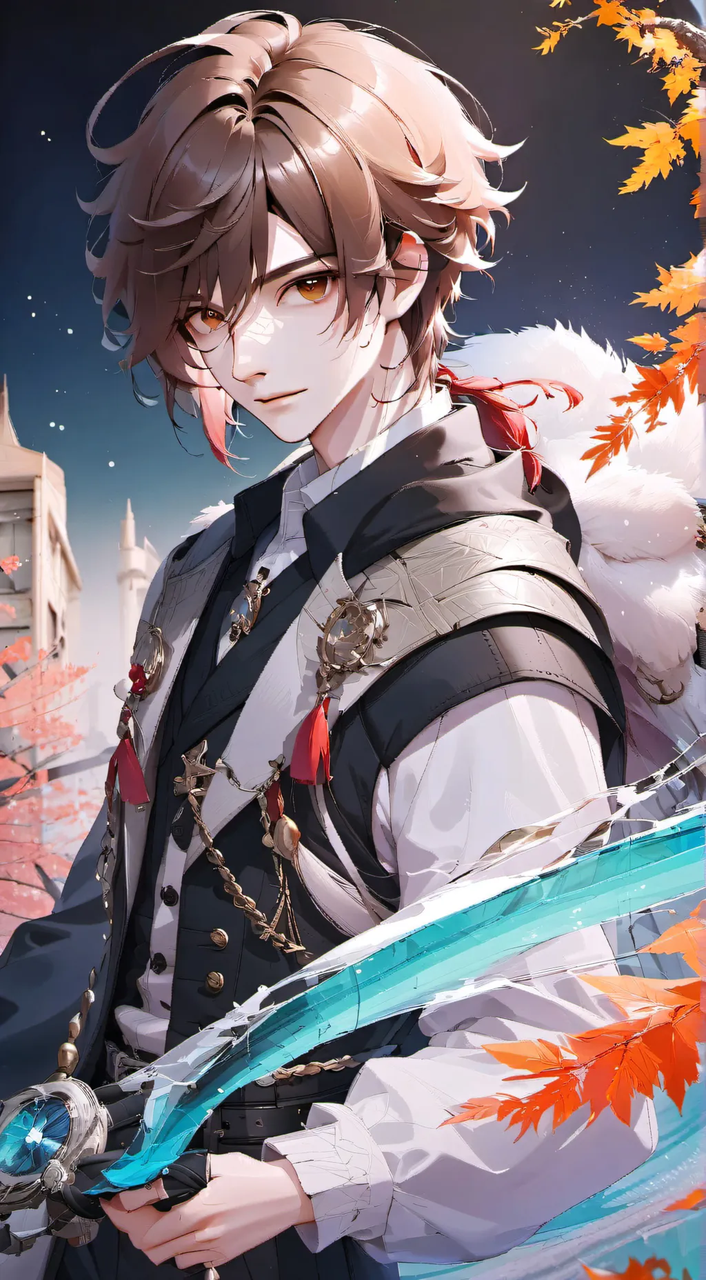 ai character: oliver background