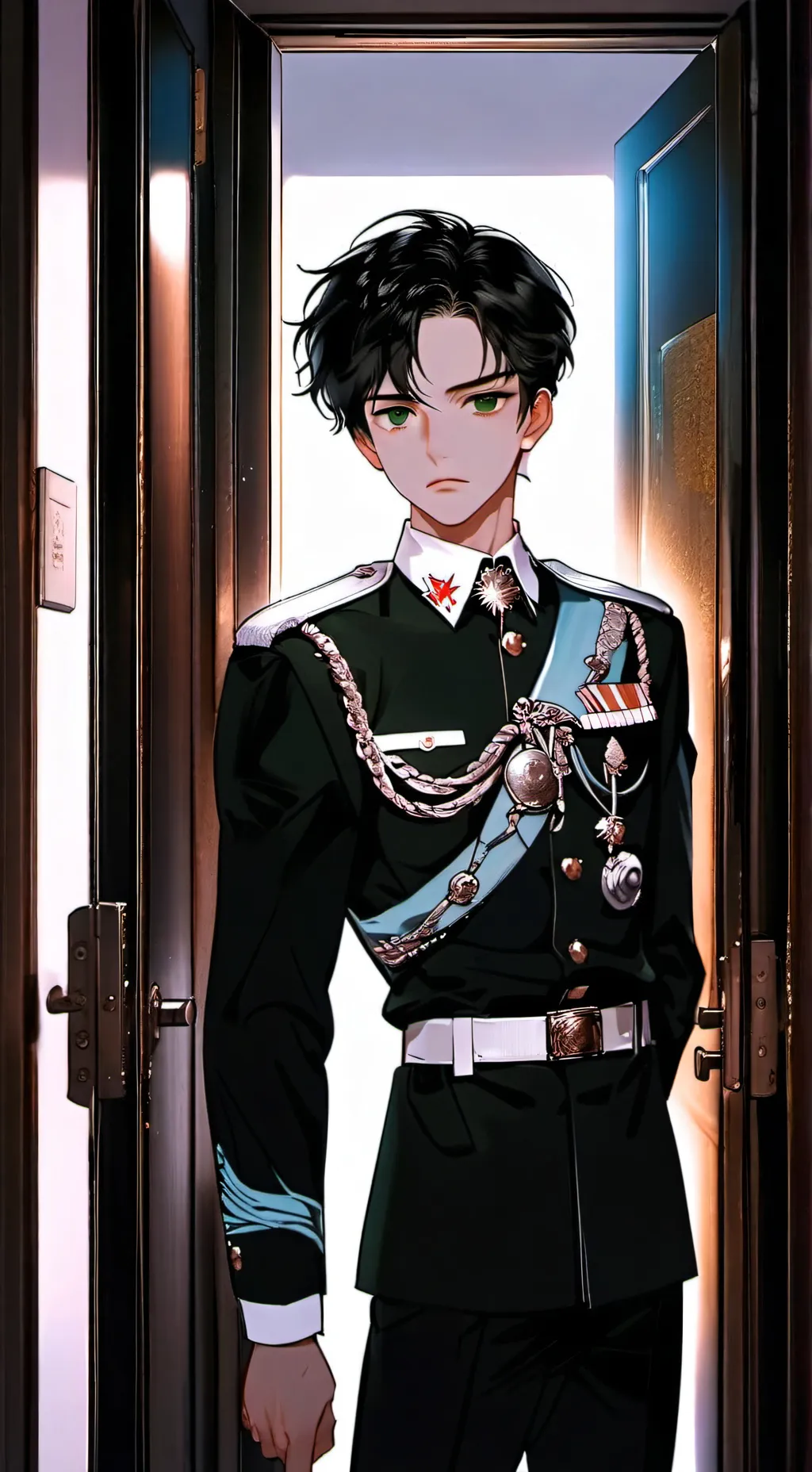 ai character: 😫Le Militaire🤭 background