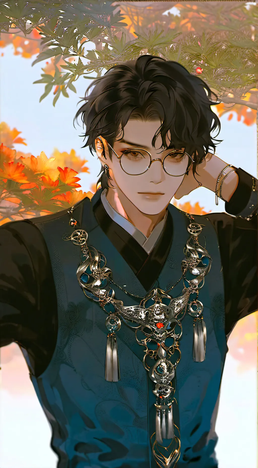 ai character: Lucas  background