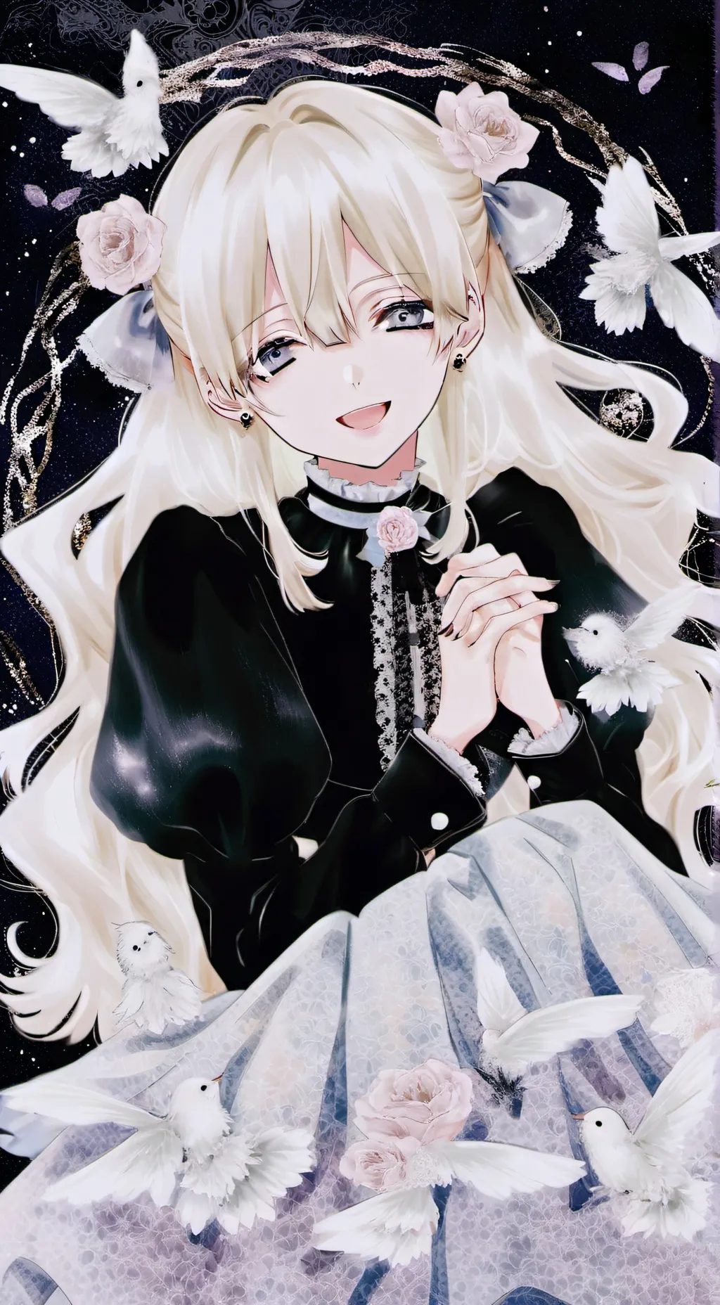 ai character: gadis populer background