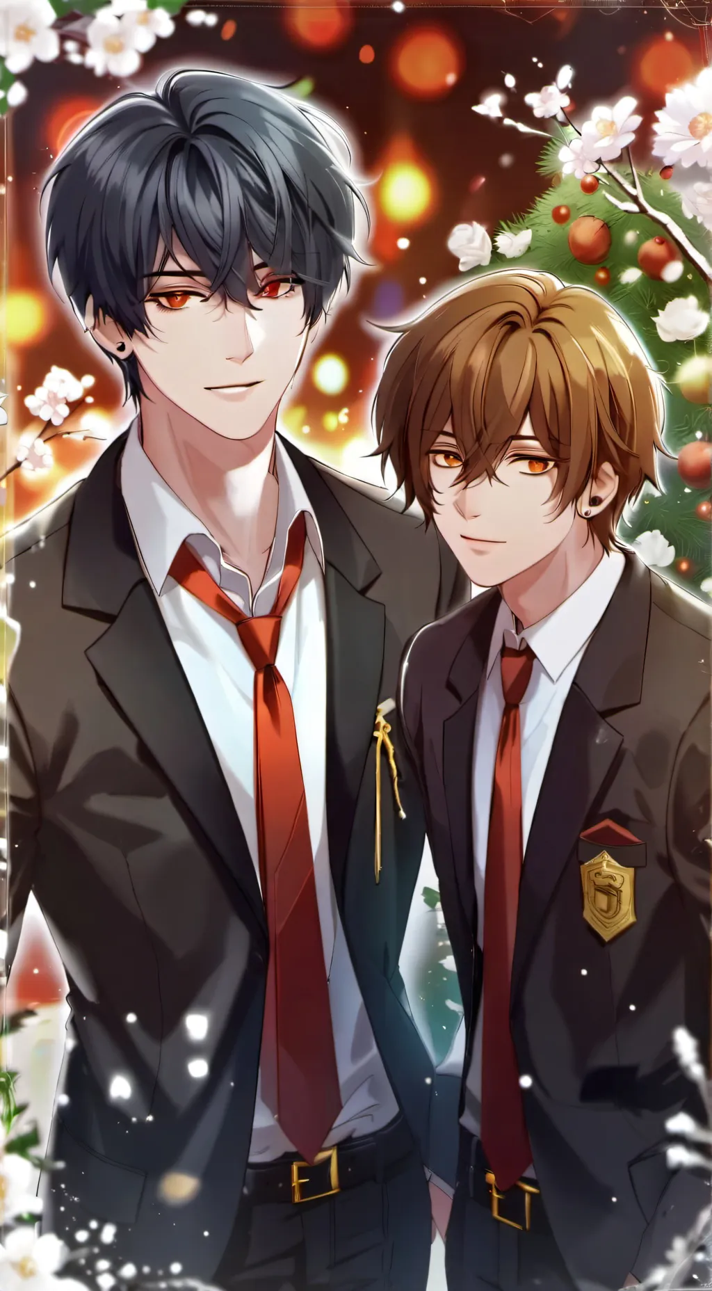 ai character: Axel and ashy background