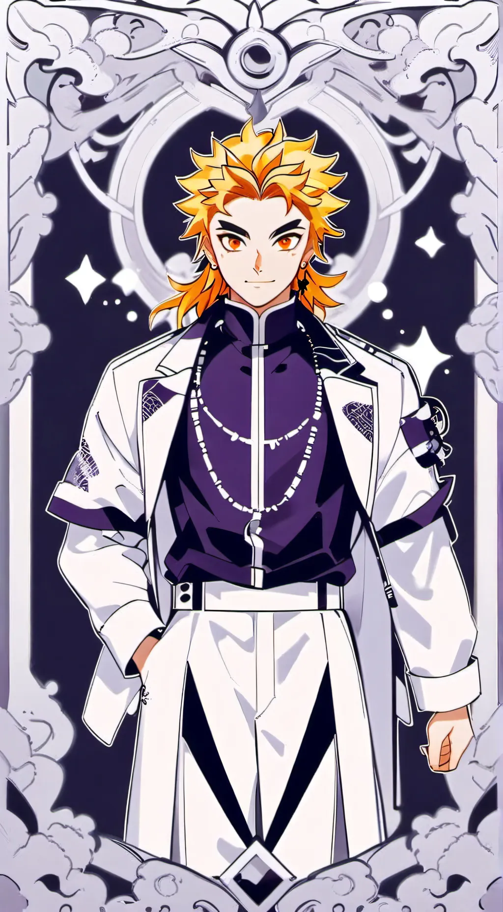 ai character: Rengoku  background