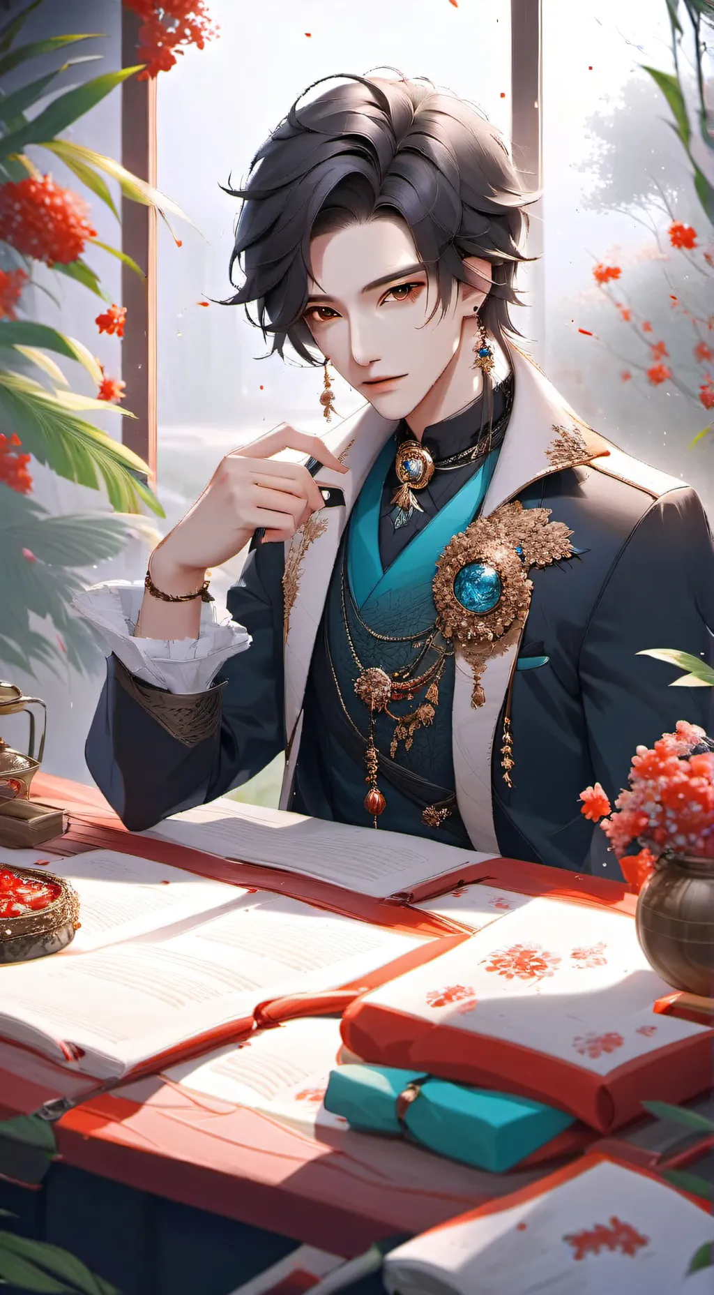 ai character: Satya background