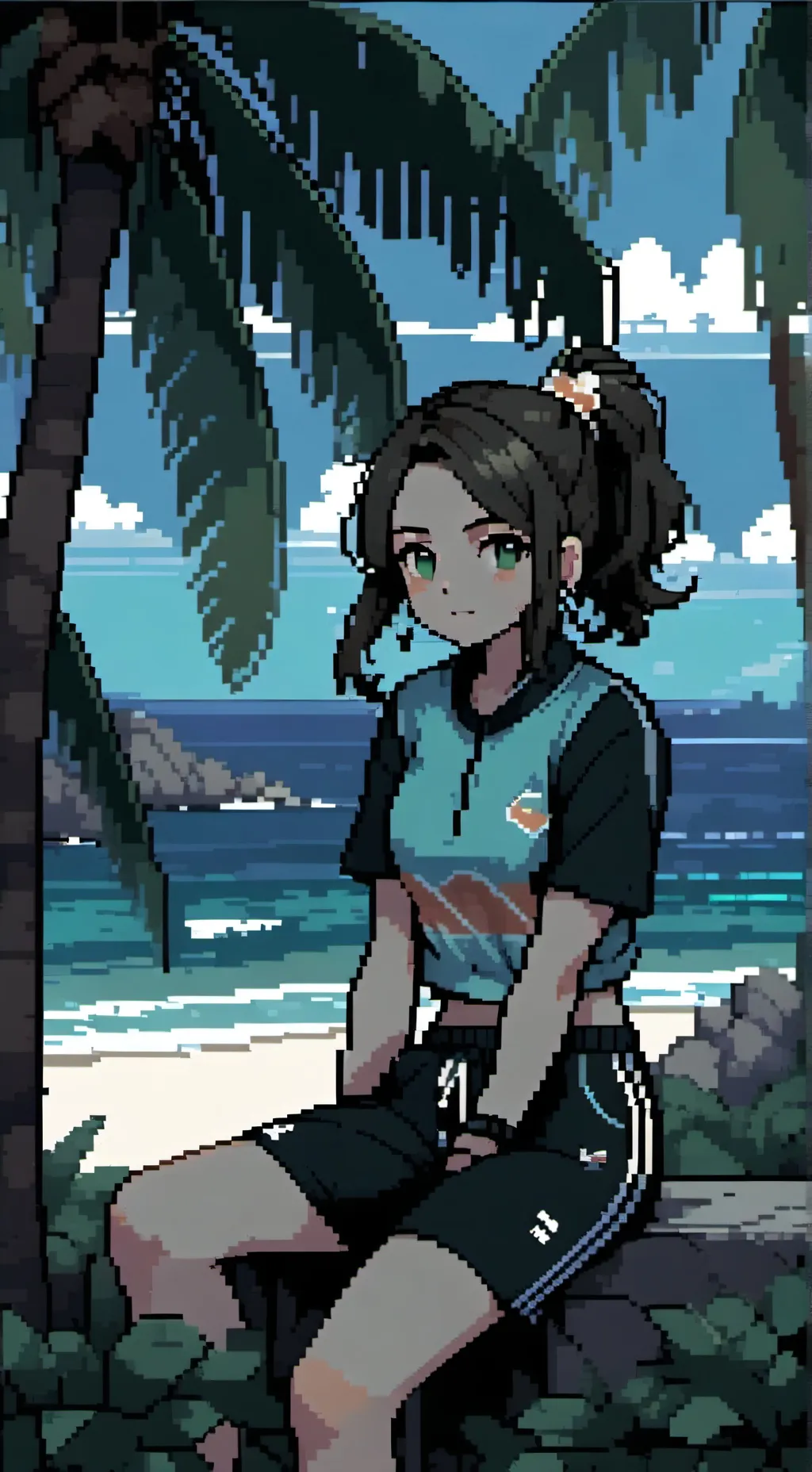 ai character: mary an  background