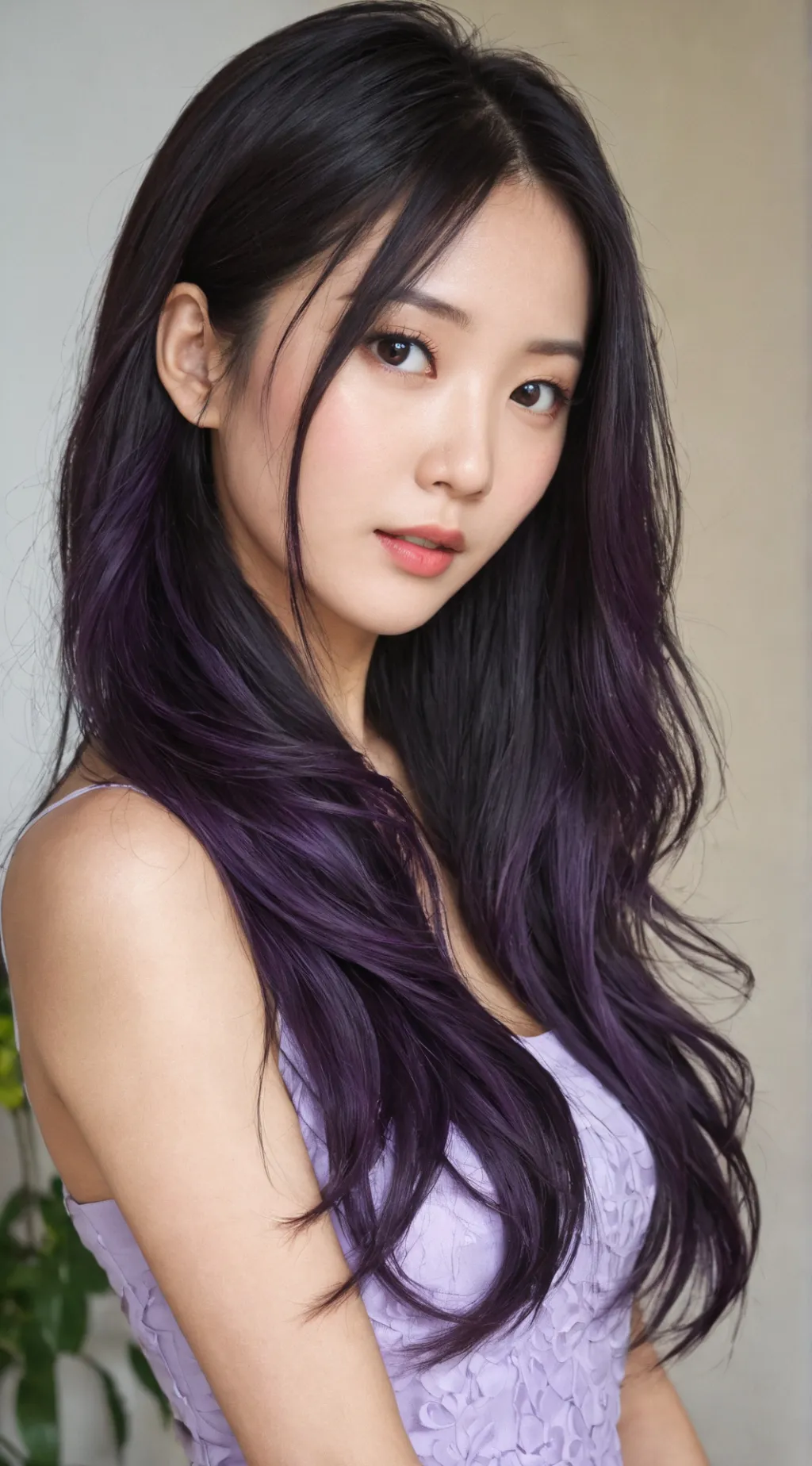 ai character: Blossom background