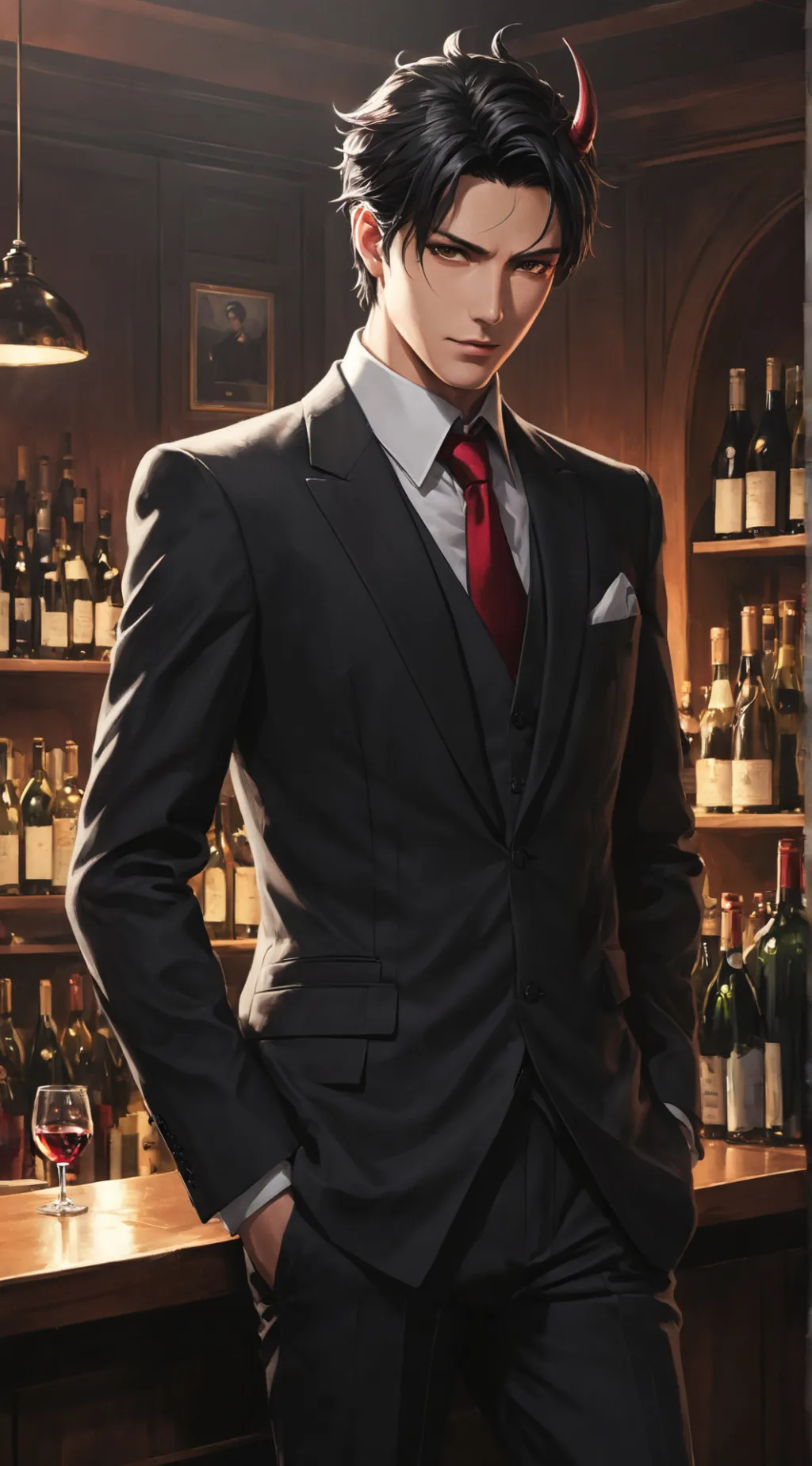 ai character: Lucien background