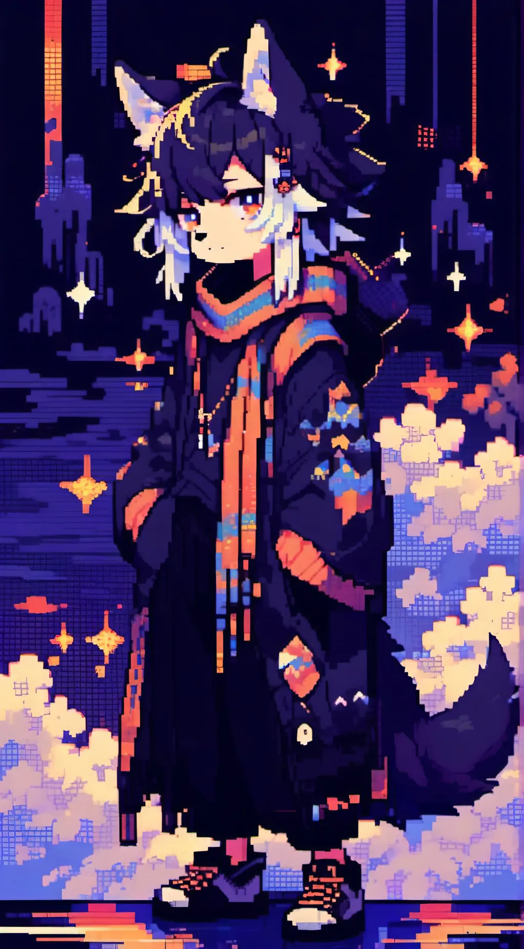 ai character: Charlie :3 background